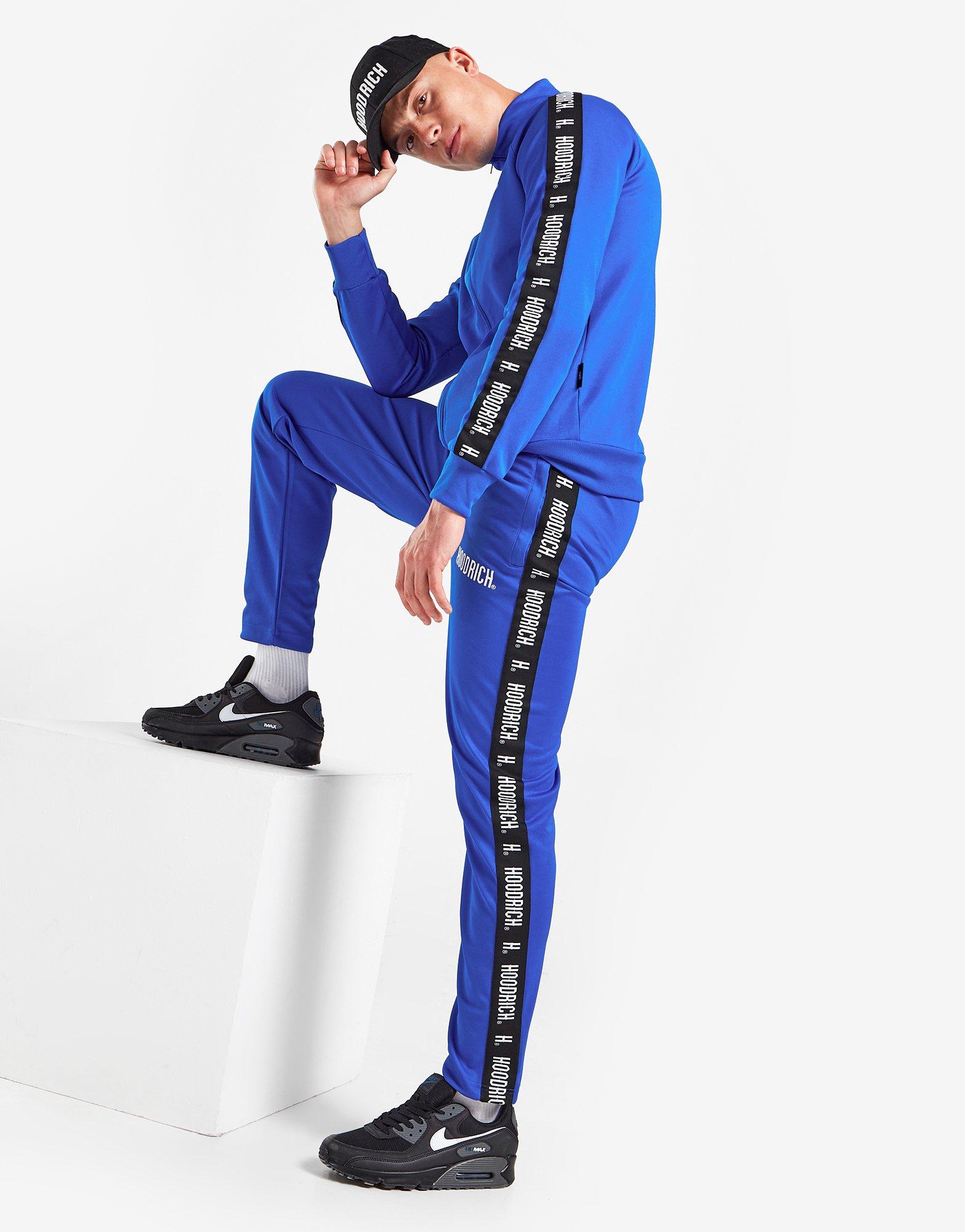 hoodrich blue tracksuit
