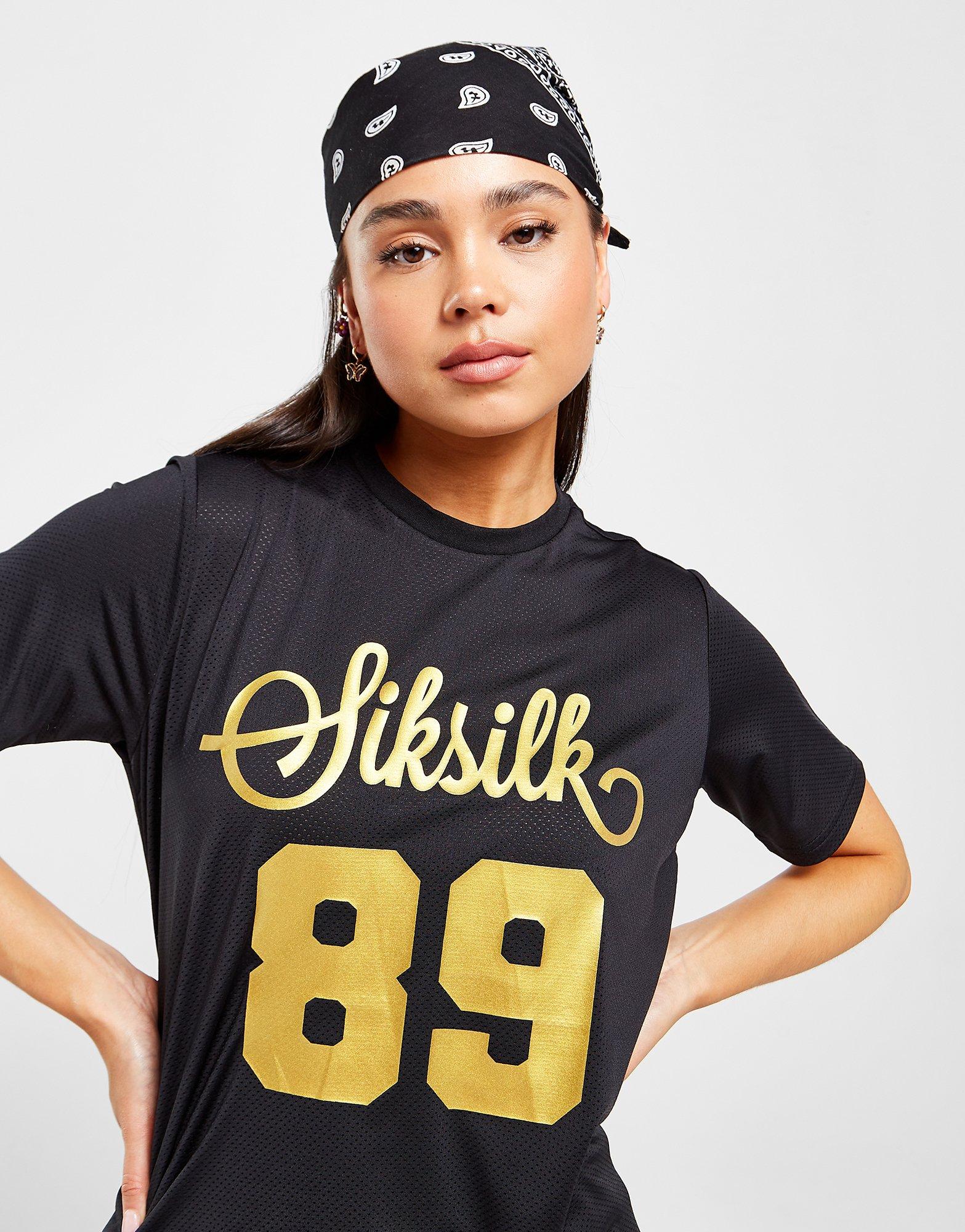 SikSilk Mesh Boyfriend T-Shirt