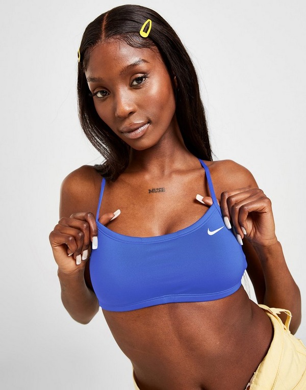 Nike sujetador de bikini Essential Racerback en Azul | Sports España