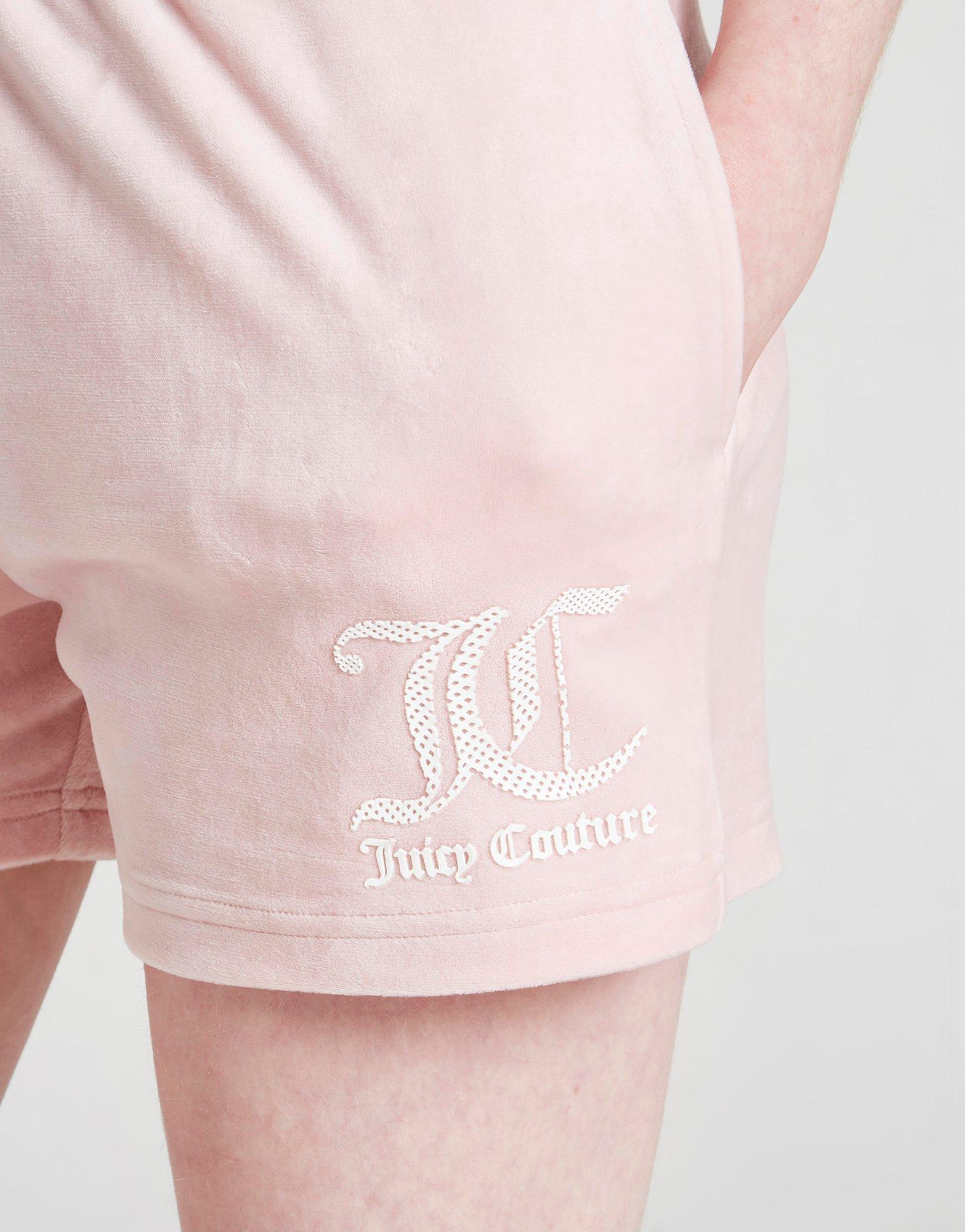Juicy Couture Girls' Boxy T-Shirt & Velour Shorts Set Junior