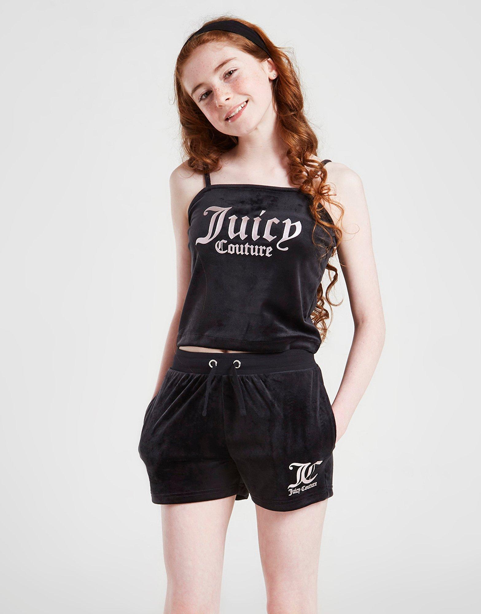 Juicy Couture Girls' Velour Tank Top & Shorts Set Junior