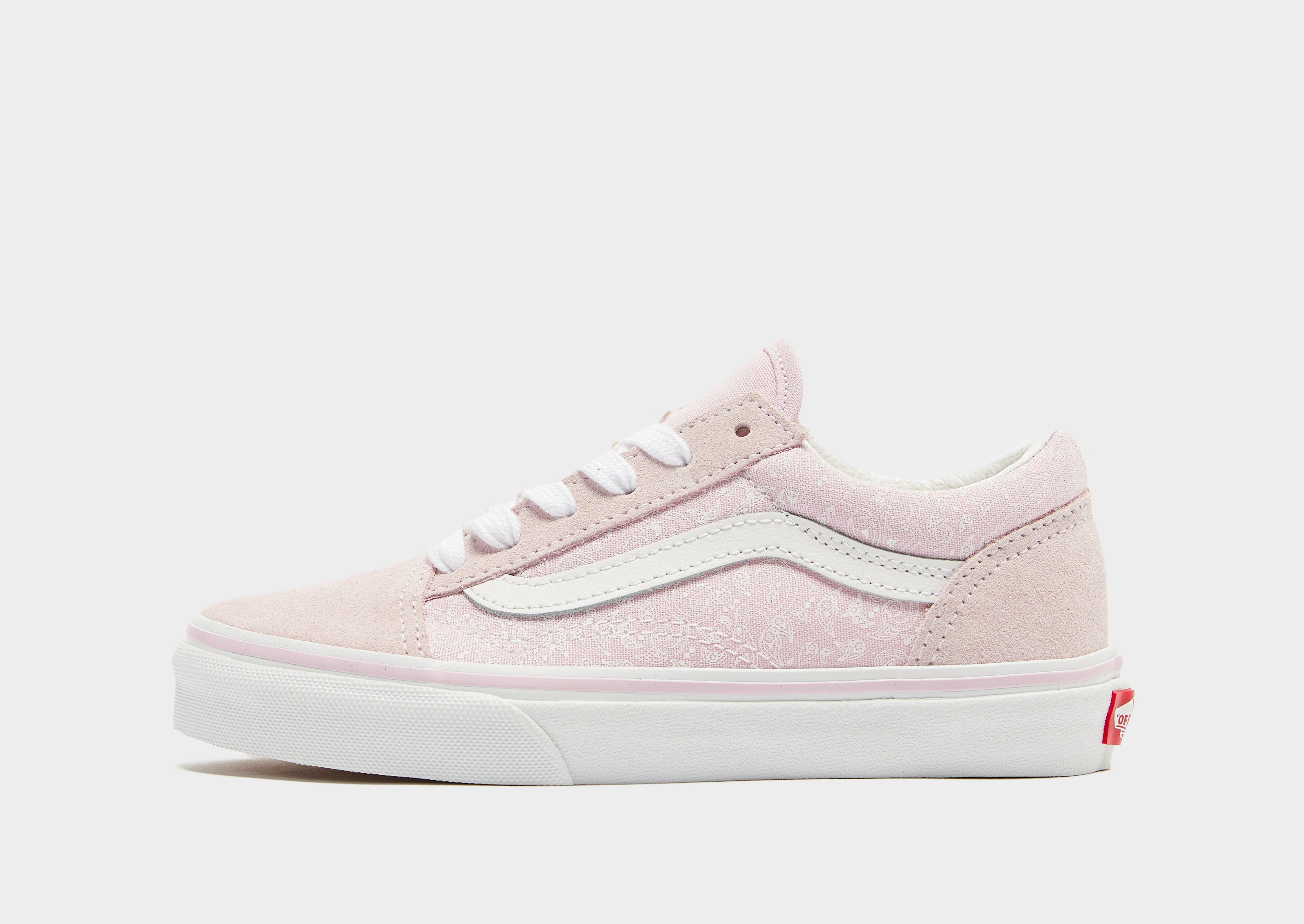 vans enfant rose