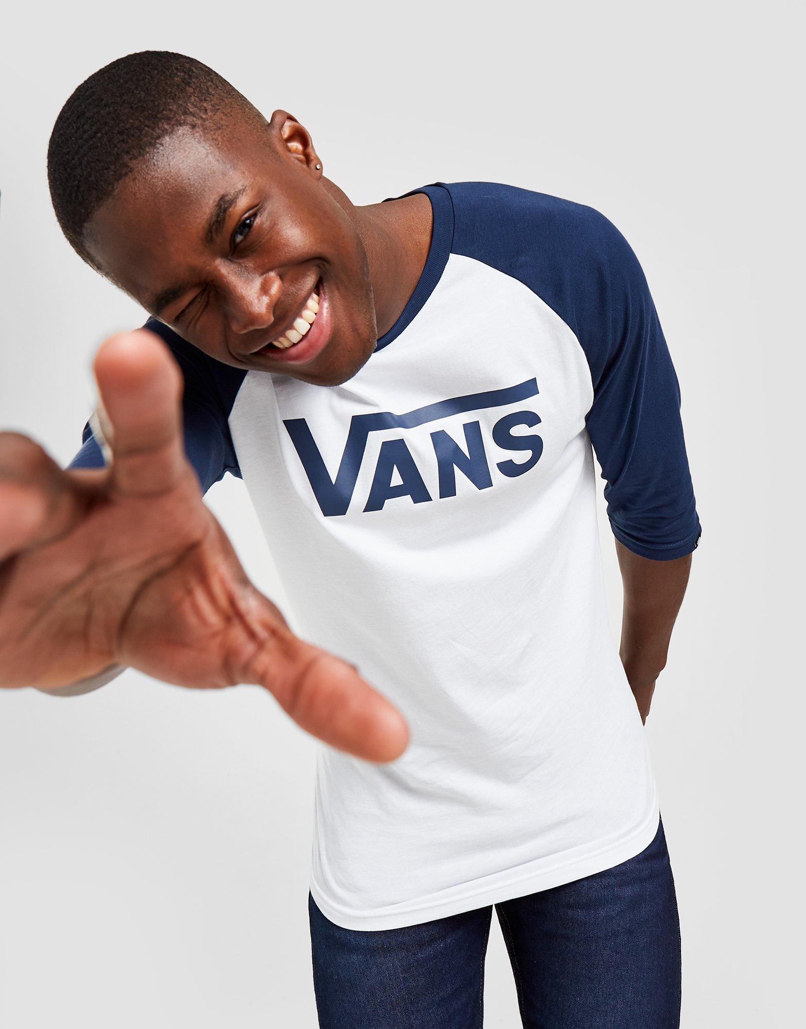 blue long sleeve vans shirt