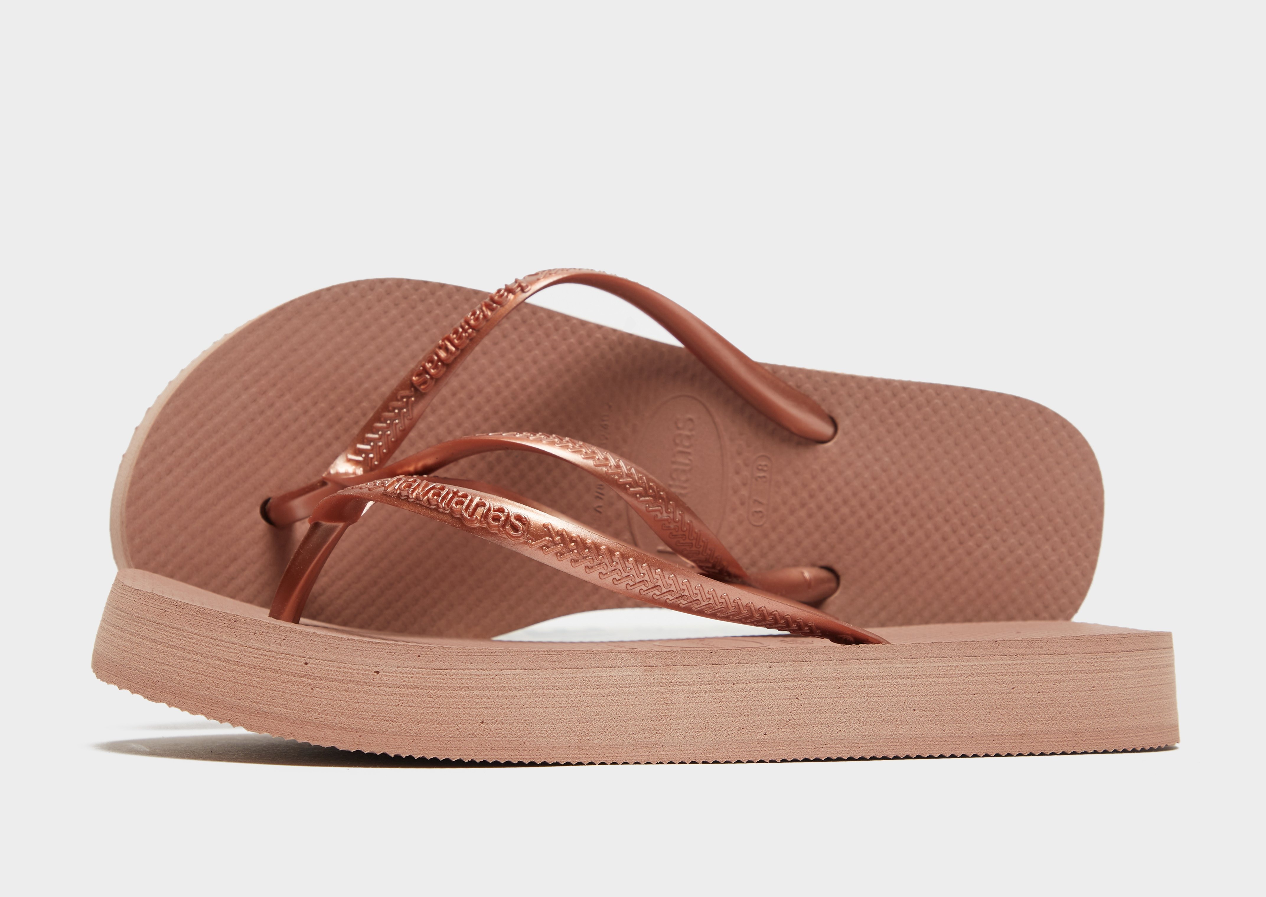 Verkleuren Ontmoedigen Makkelijker maken Roze Havaianas Slim Platform Teenslippers Dames - JD Sports Nederland