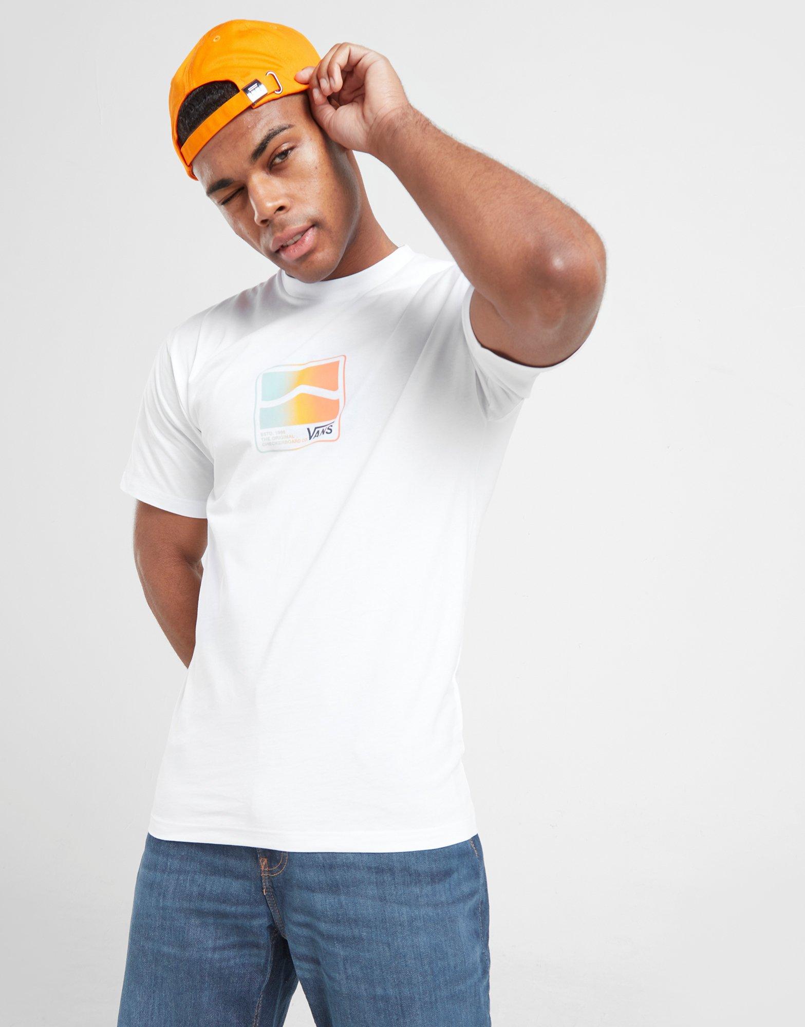 Vans Fade Logo Short Sleeve T-Shirt