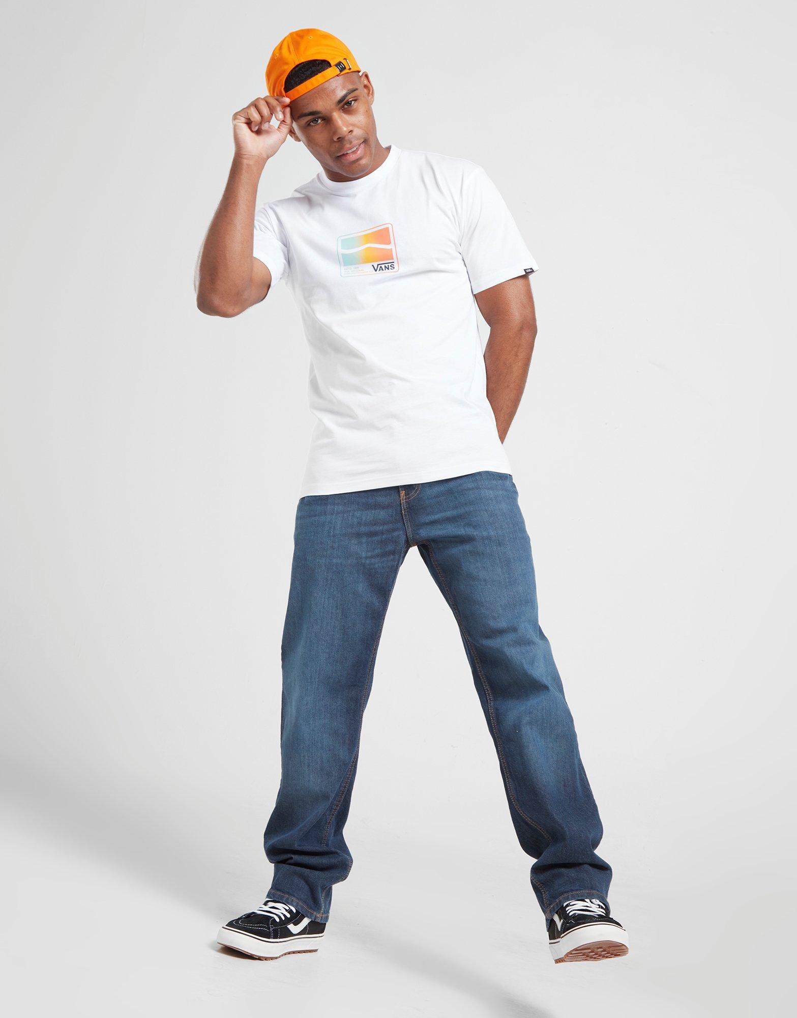 Vans Fade Logo Short Sleeve T-Shirt