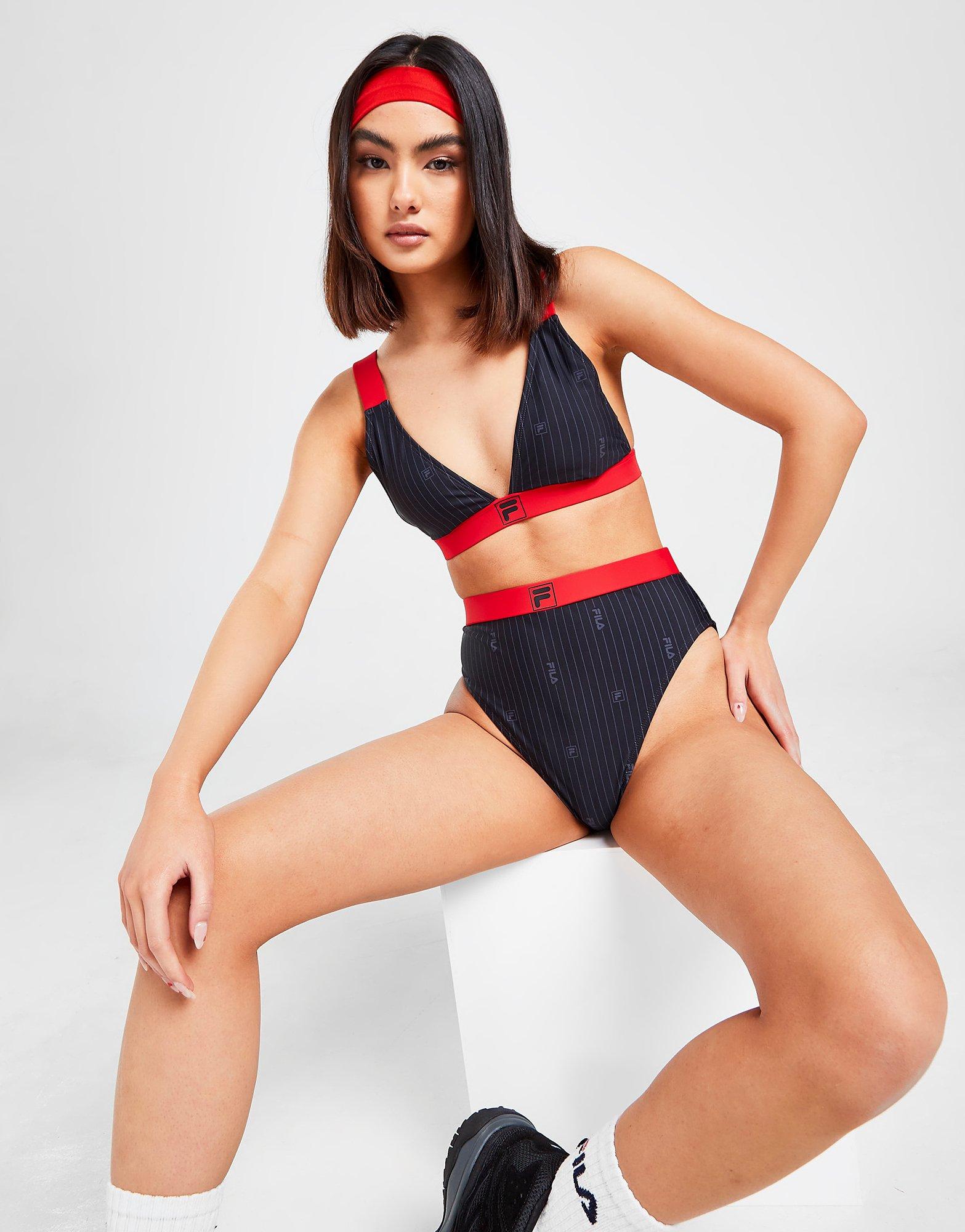 Fila Stripe Bikini Top
