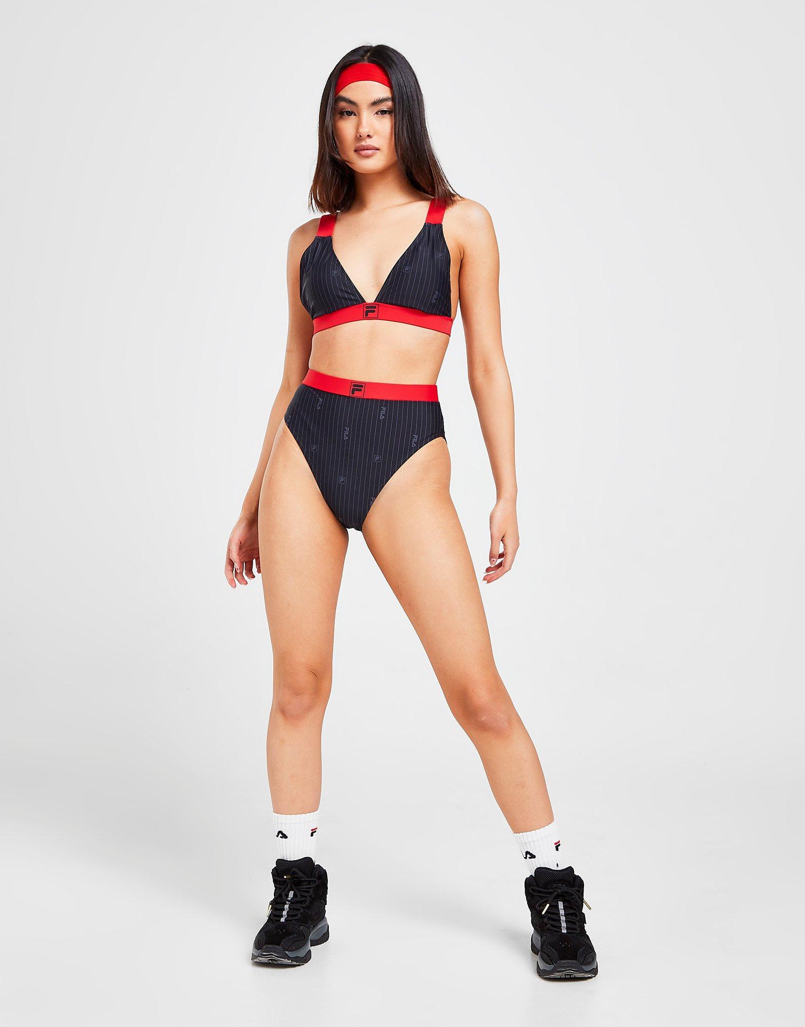 Fila Stripe Bikini Top