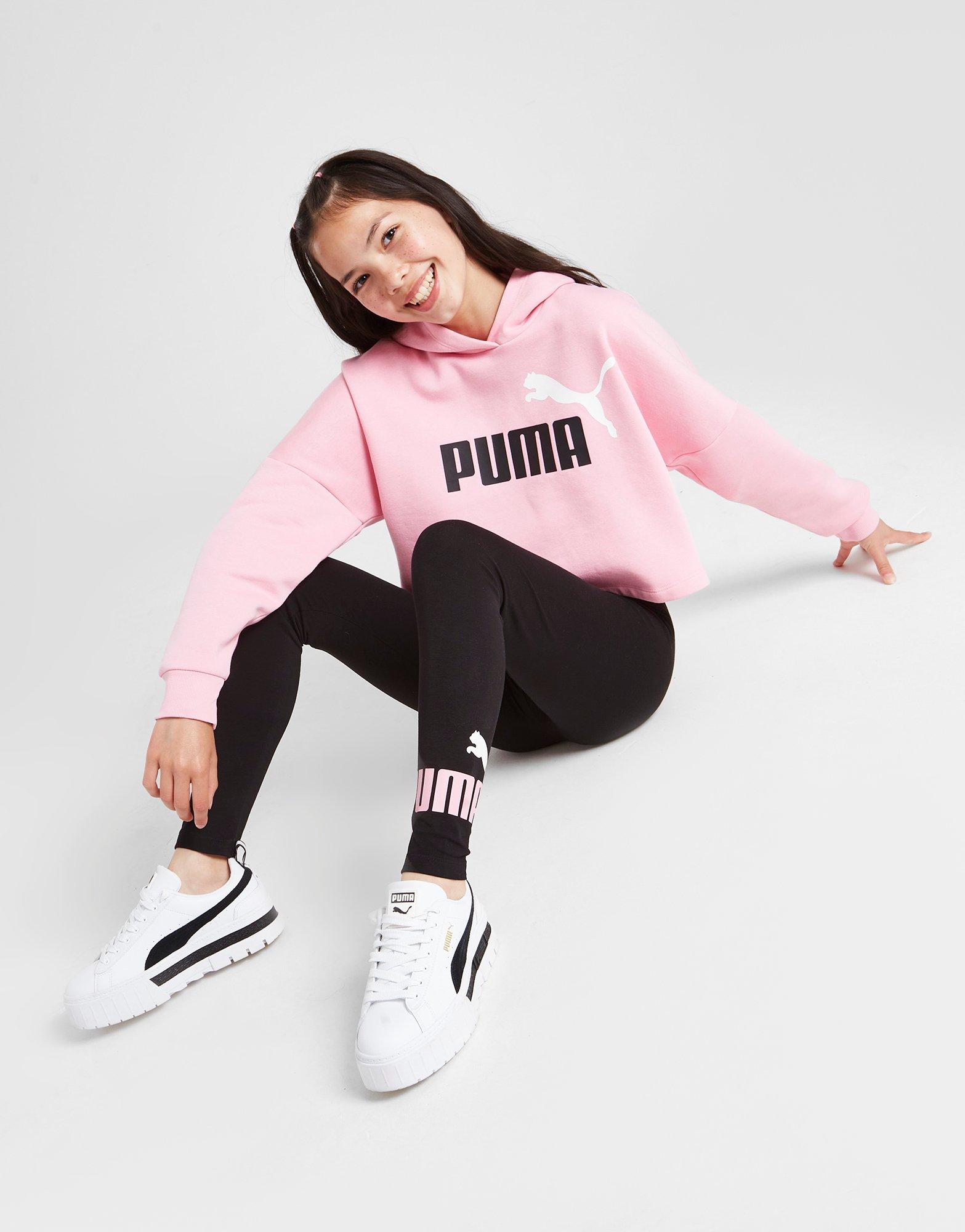 Black Puma Girls' Boyfriend Logo Hoodie Junior JD Sports Global |  lupon.gov.ph