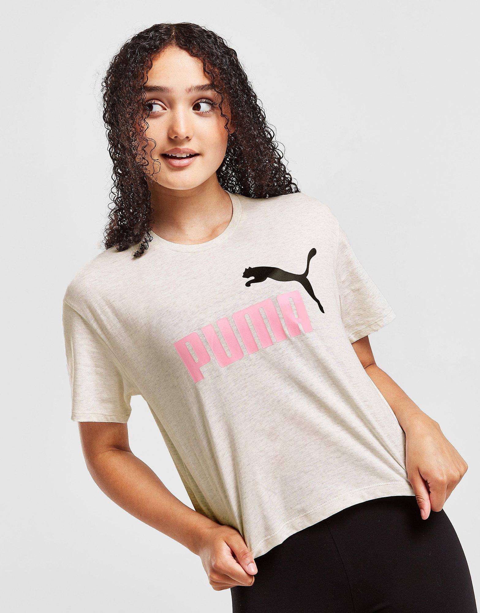Puma Girls' Core Crop T-Shirt Junior