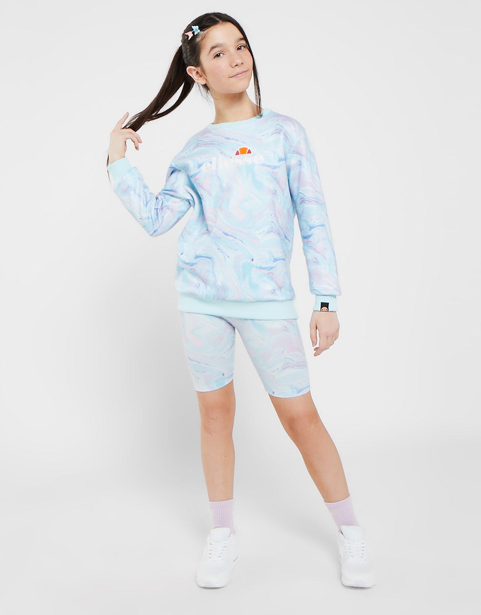 Ellesse Girls' Boyfriend Crew Sweatshirt Junior