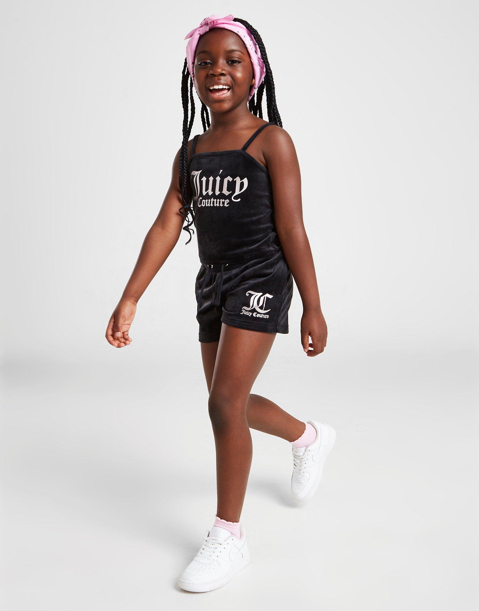 Juicy Couture Girls' Velour Tank Top/Shorts Set Children