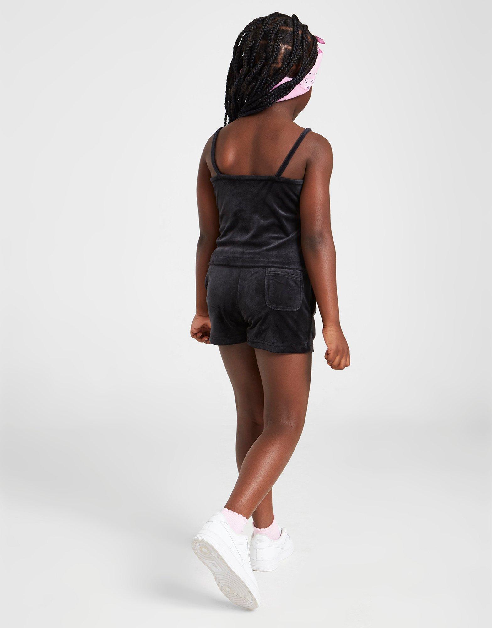 Juicy Couture Girls' Velour Tank Top/Shorts Set Children