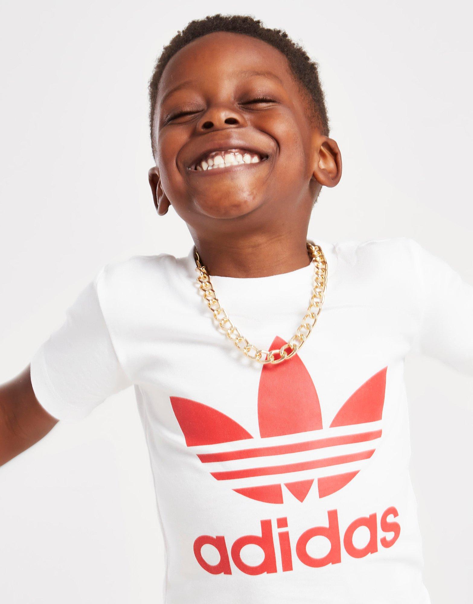 adidas Originals Trefoil T-Shirt/Shorts Set Infant
