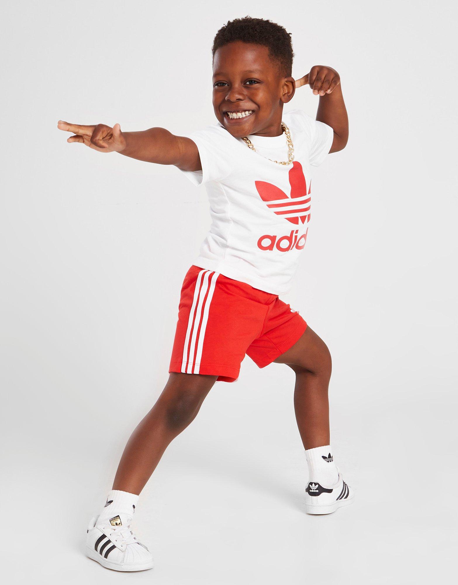adidas Originals Trefoil T-Shirt/Shorts Set Infant