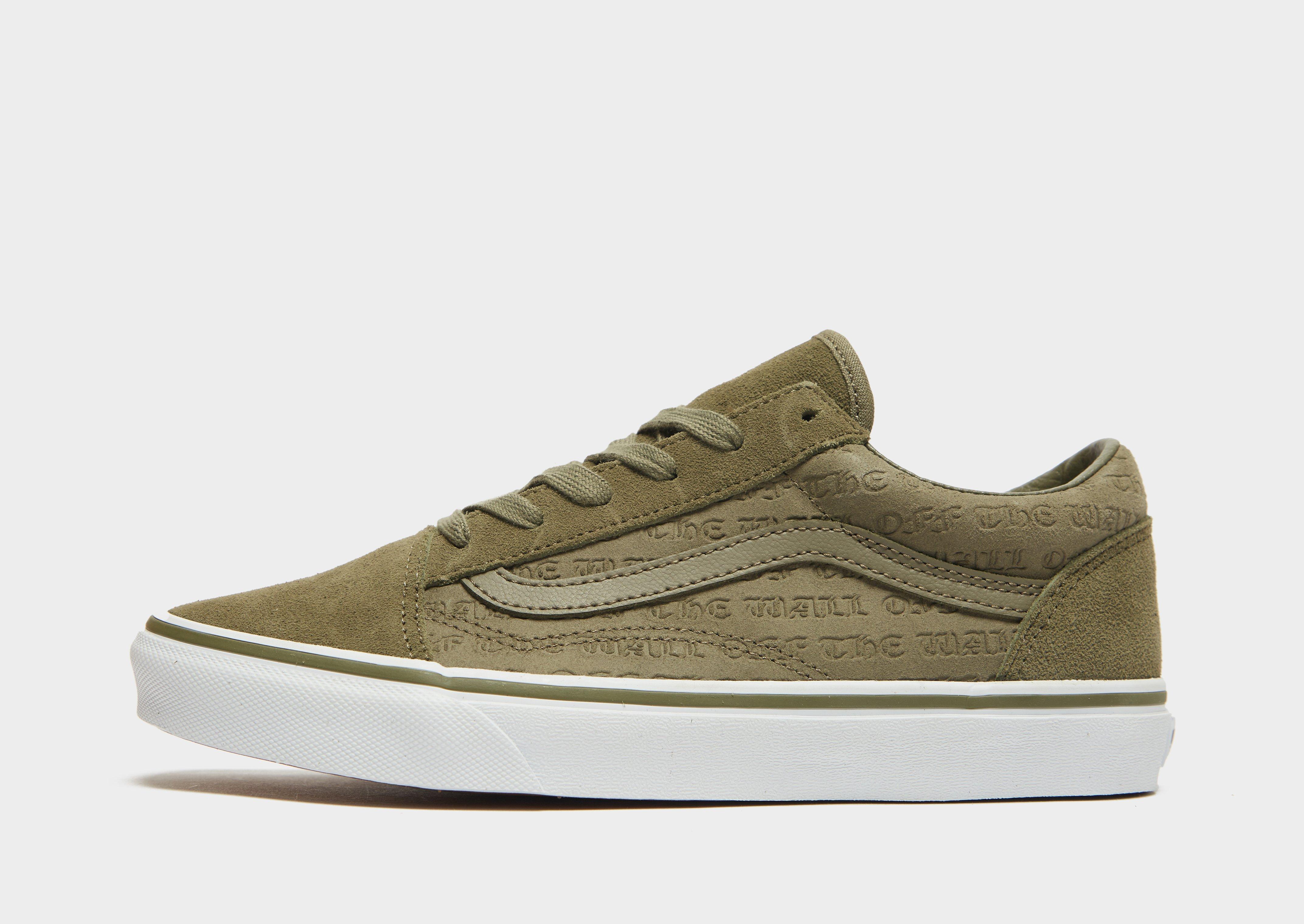 vans old skool white off the wall