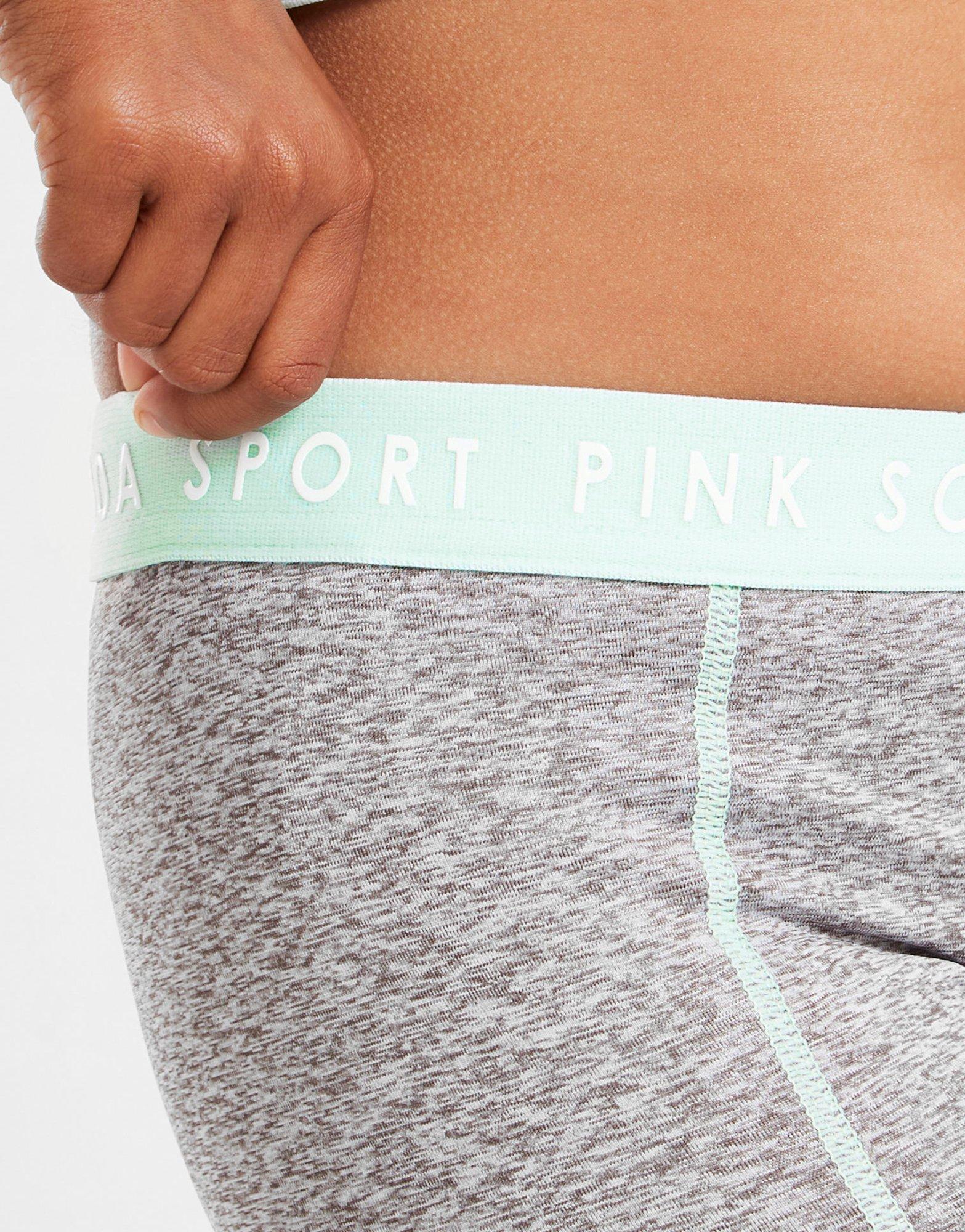 Pink Soda Sport Girls' Logo Tape Tights Children