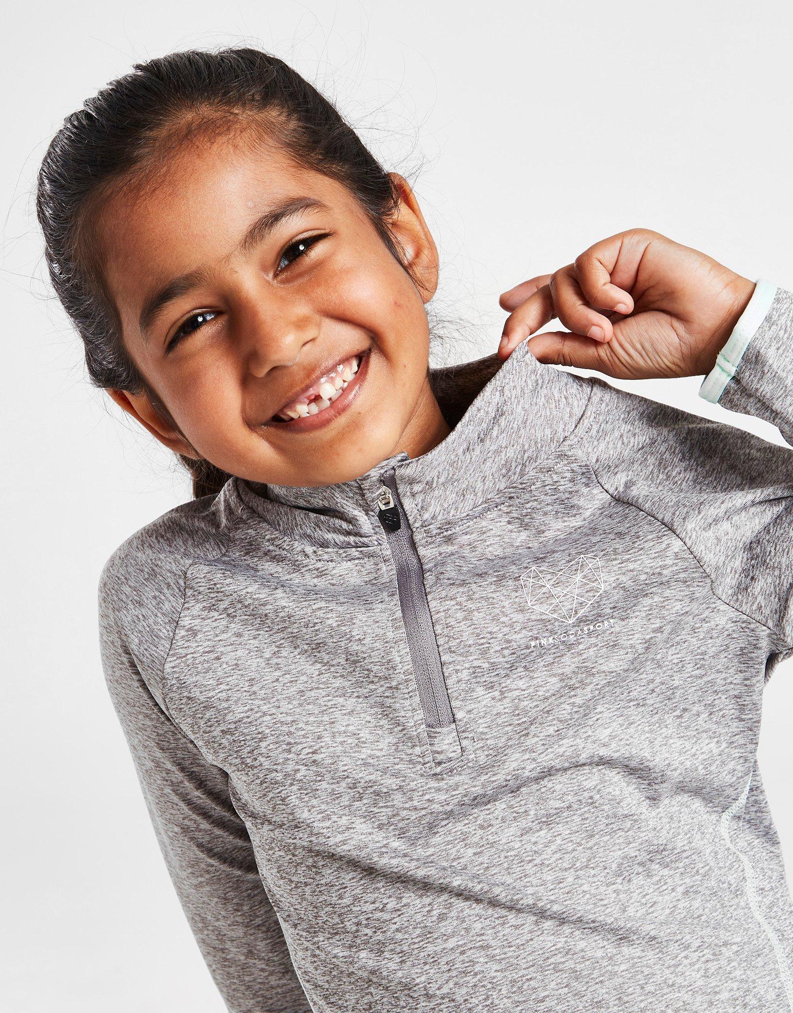 Pink Soda Sport Girls' 1/4 Zip Top Children