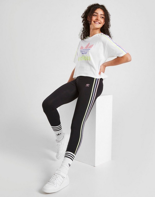 adidas Originals Girls' Tristripe Leggings Junior
