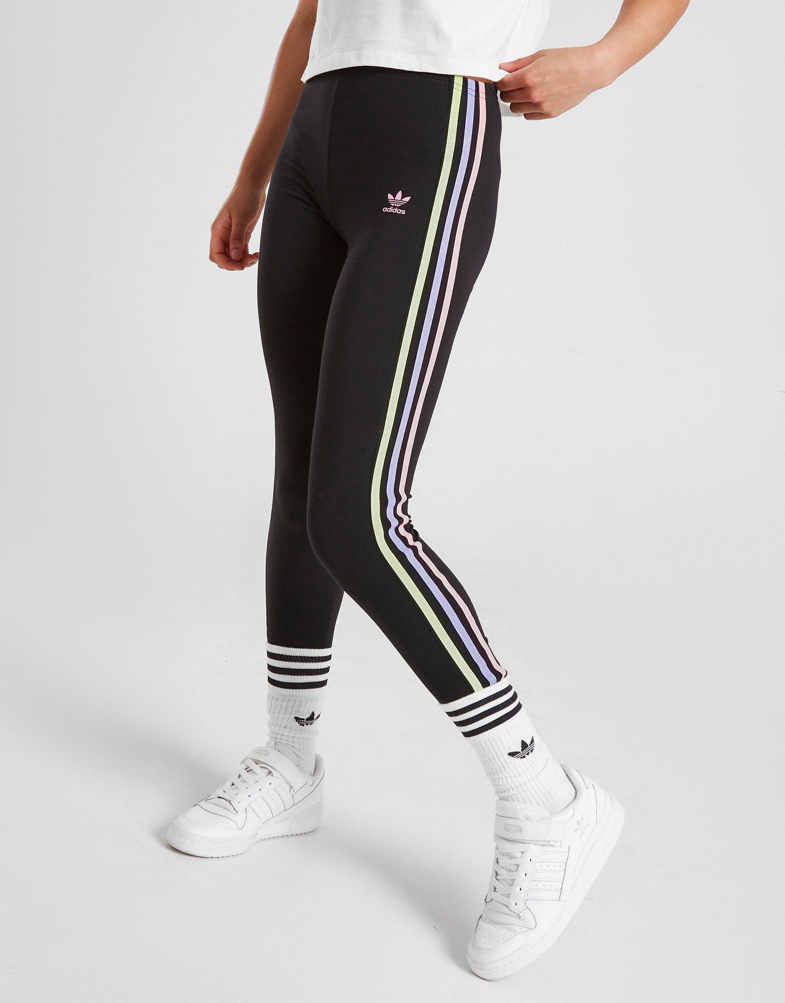 adidas Originals Girls' Tristripe Leggings Junior