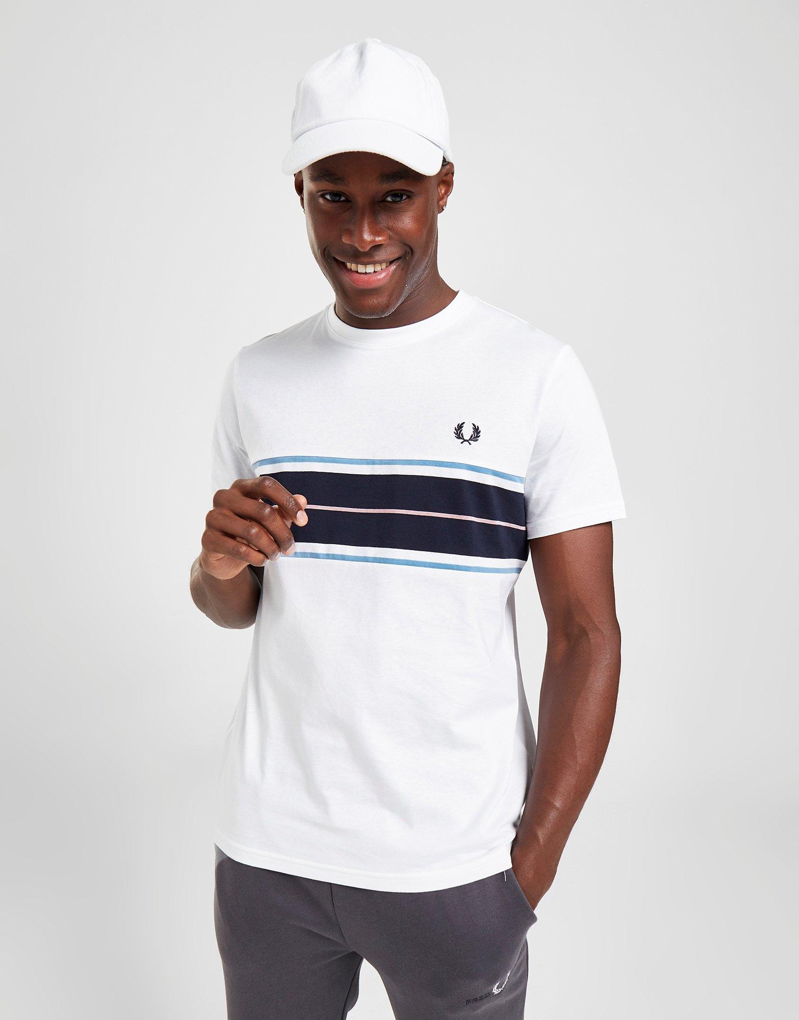 Fred Perry Tramline Panel T-Shirt