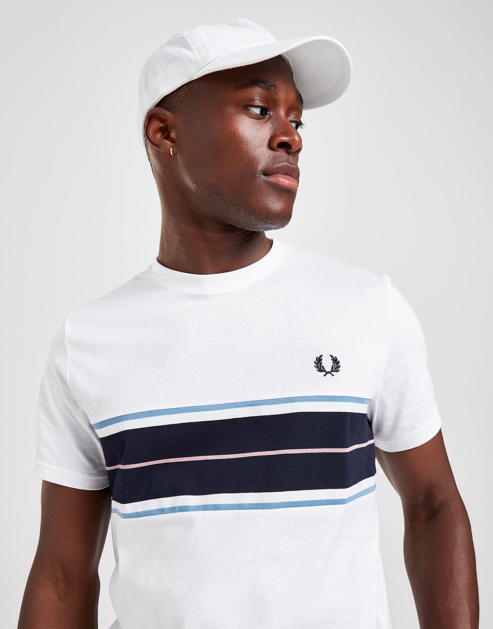 Fred Perry Tramline Panel T-Shirt