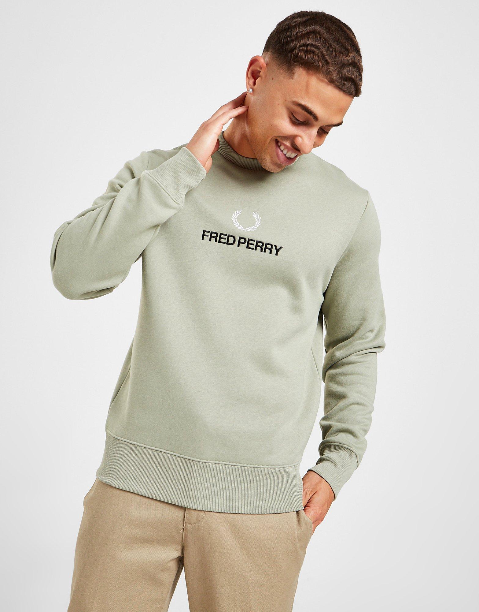 Fred Perry Global Crew Sweatshirt