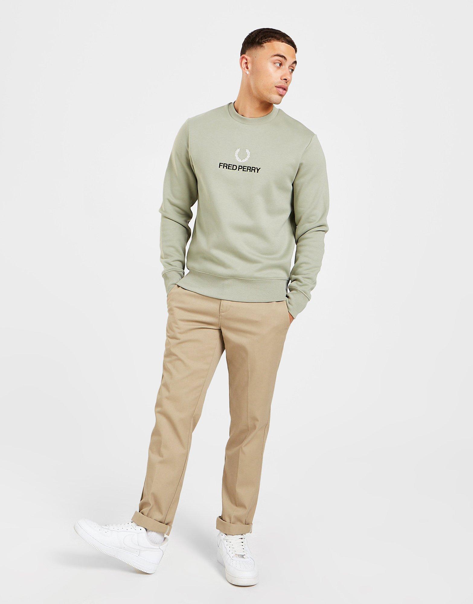 Fred Perry Global Crew Sweatshirt