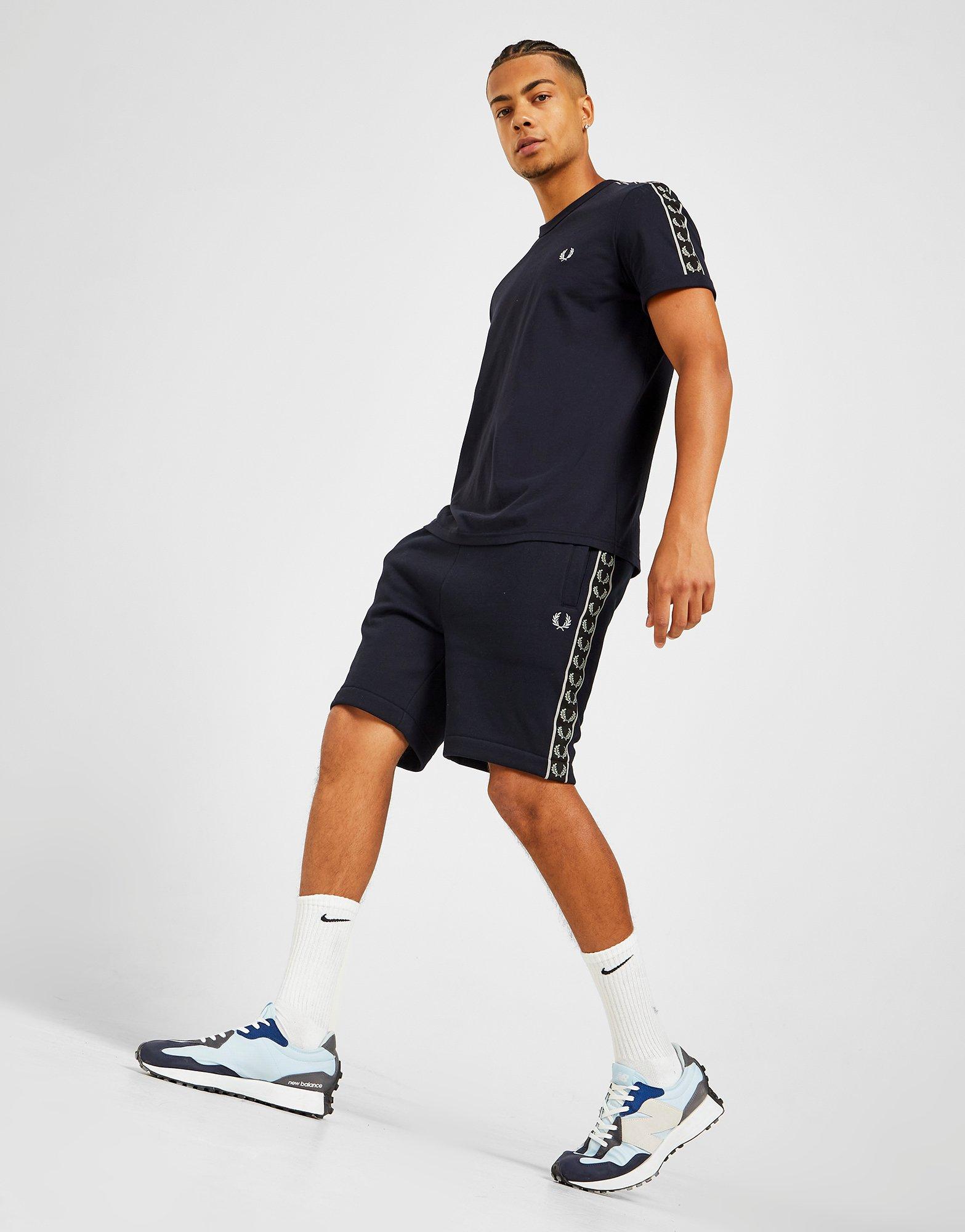 Fred Perry Tape Fleece Shorts