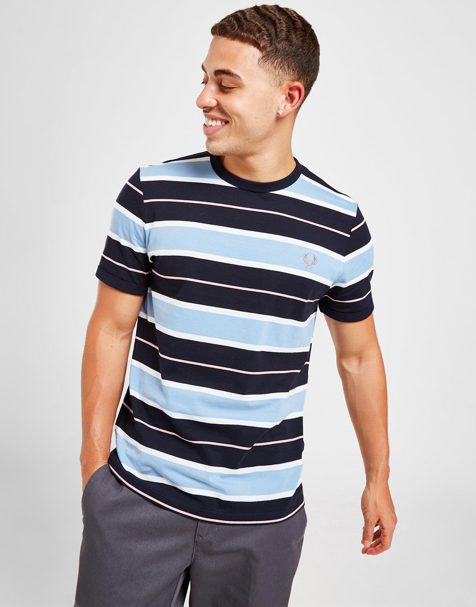 Fred Perry Multi Stripe T-Shirt