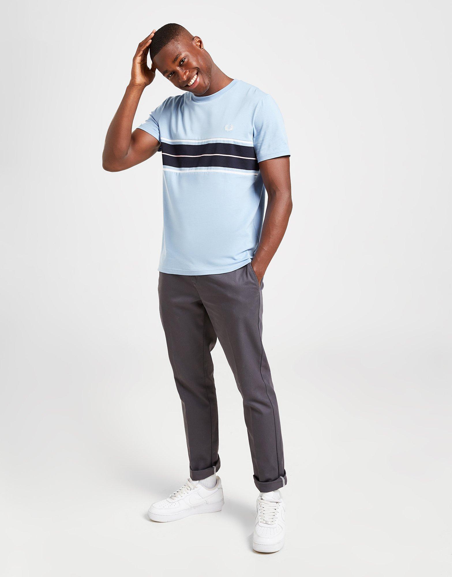Fred Perry Tramline Panel T-Shirt