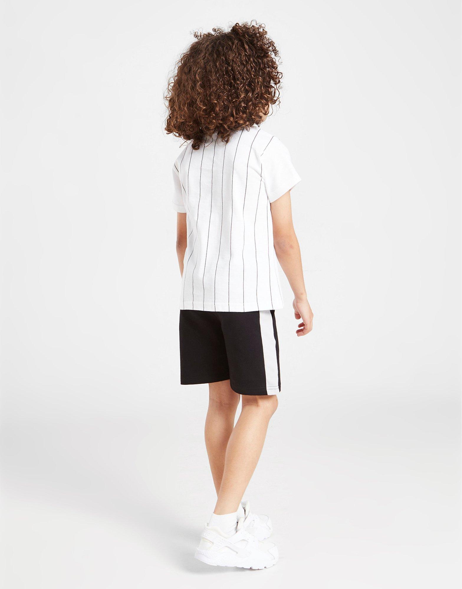 Fila Franco Pinstripe T-Shirt/Shorts Set Children