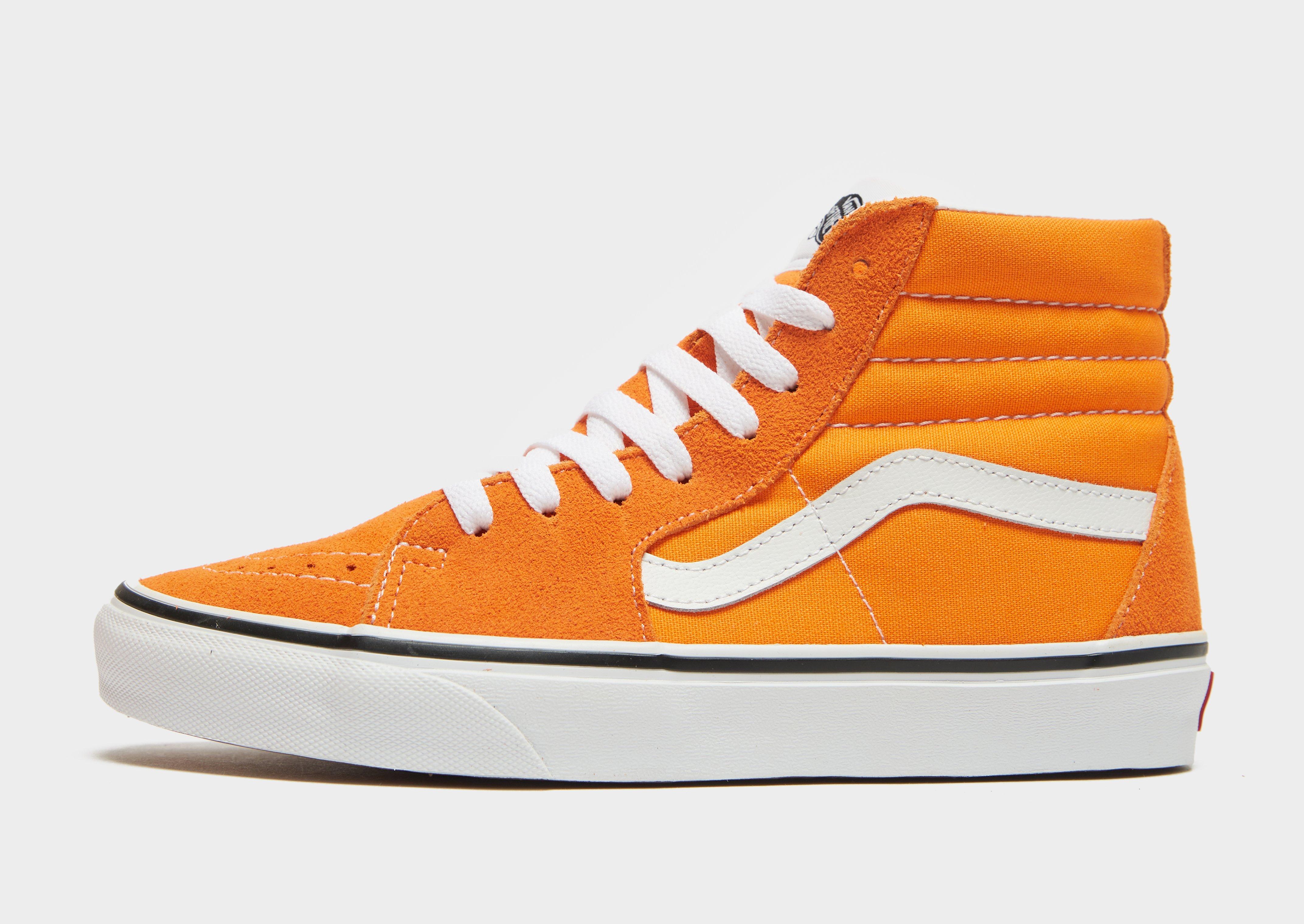 high top orange vans