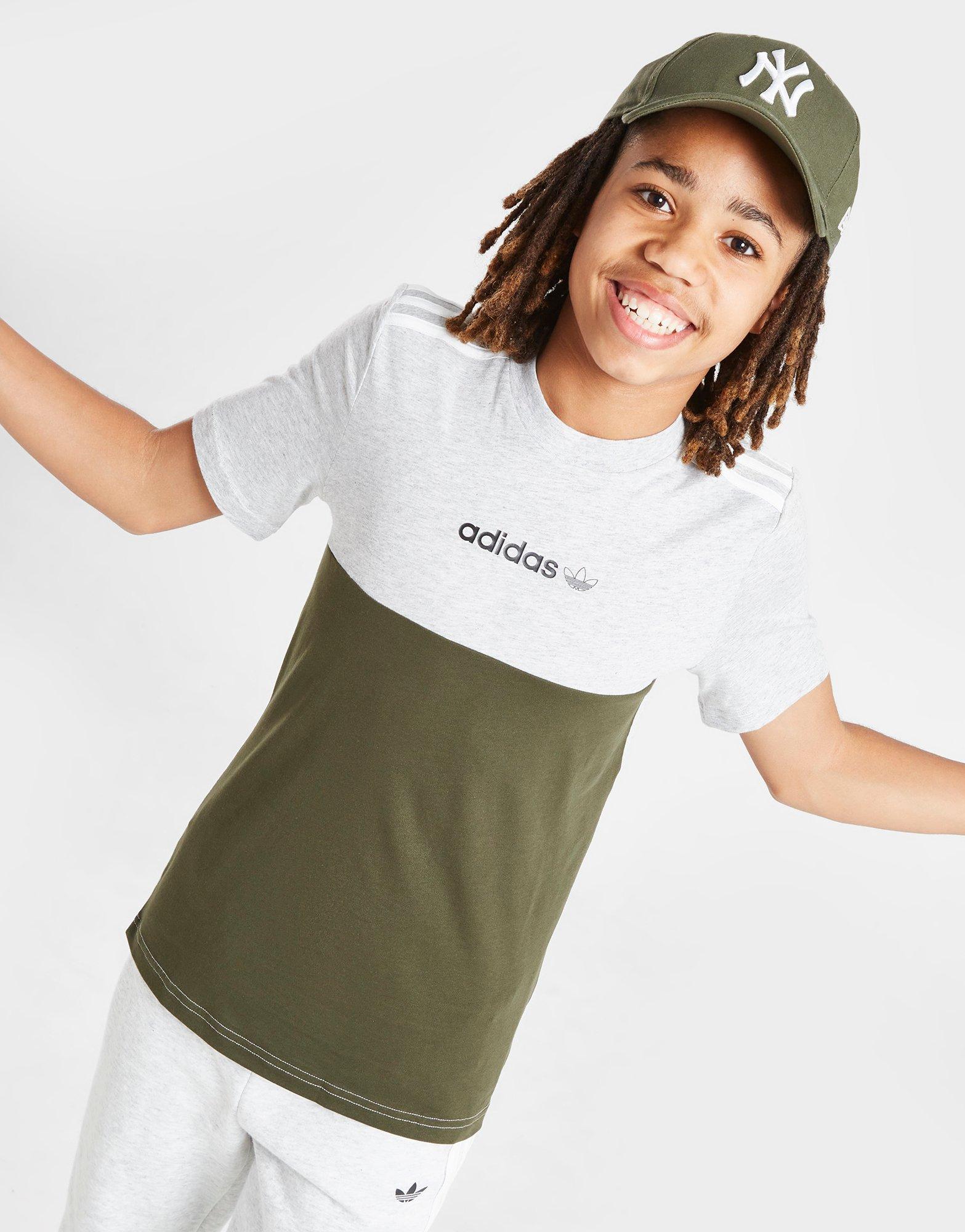 adidas Originals Colour Block T-Shirt Junior