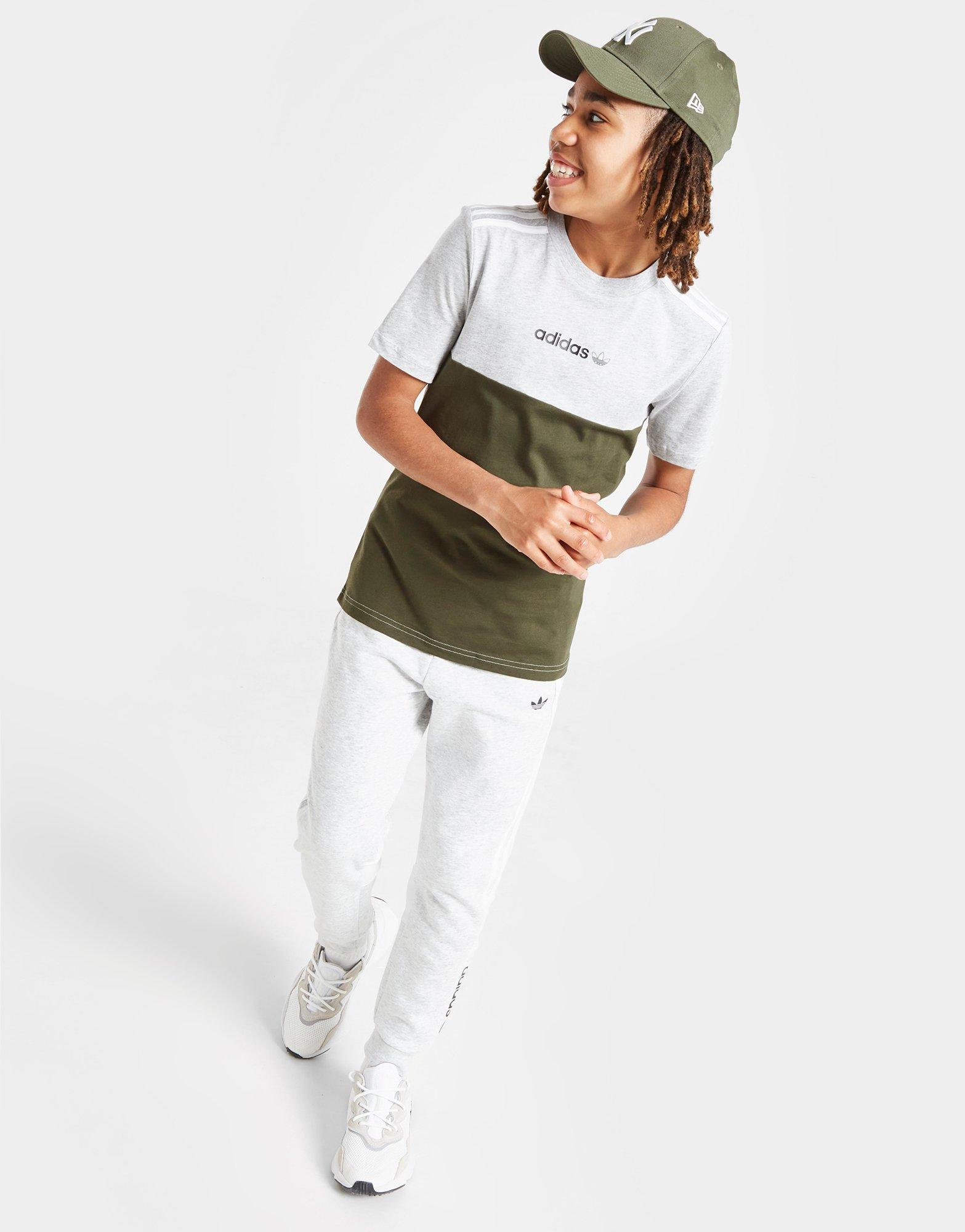 adidas Originals Colour Block T-Shirt Junior