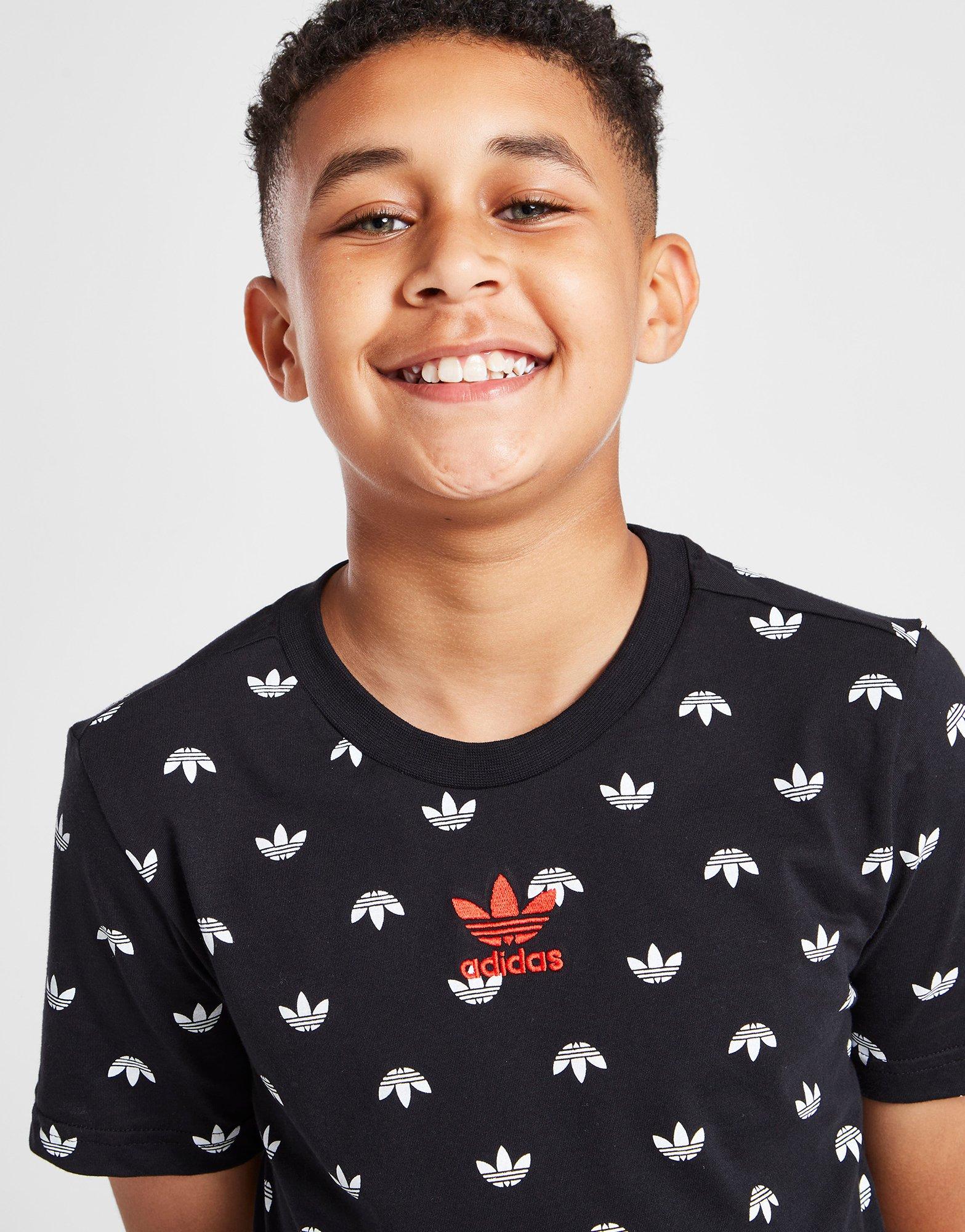 adidas Originals All Over Print T-Shirt Junior
