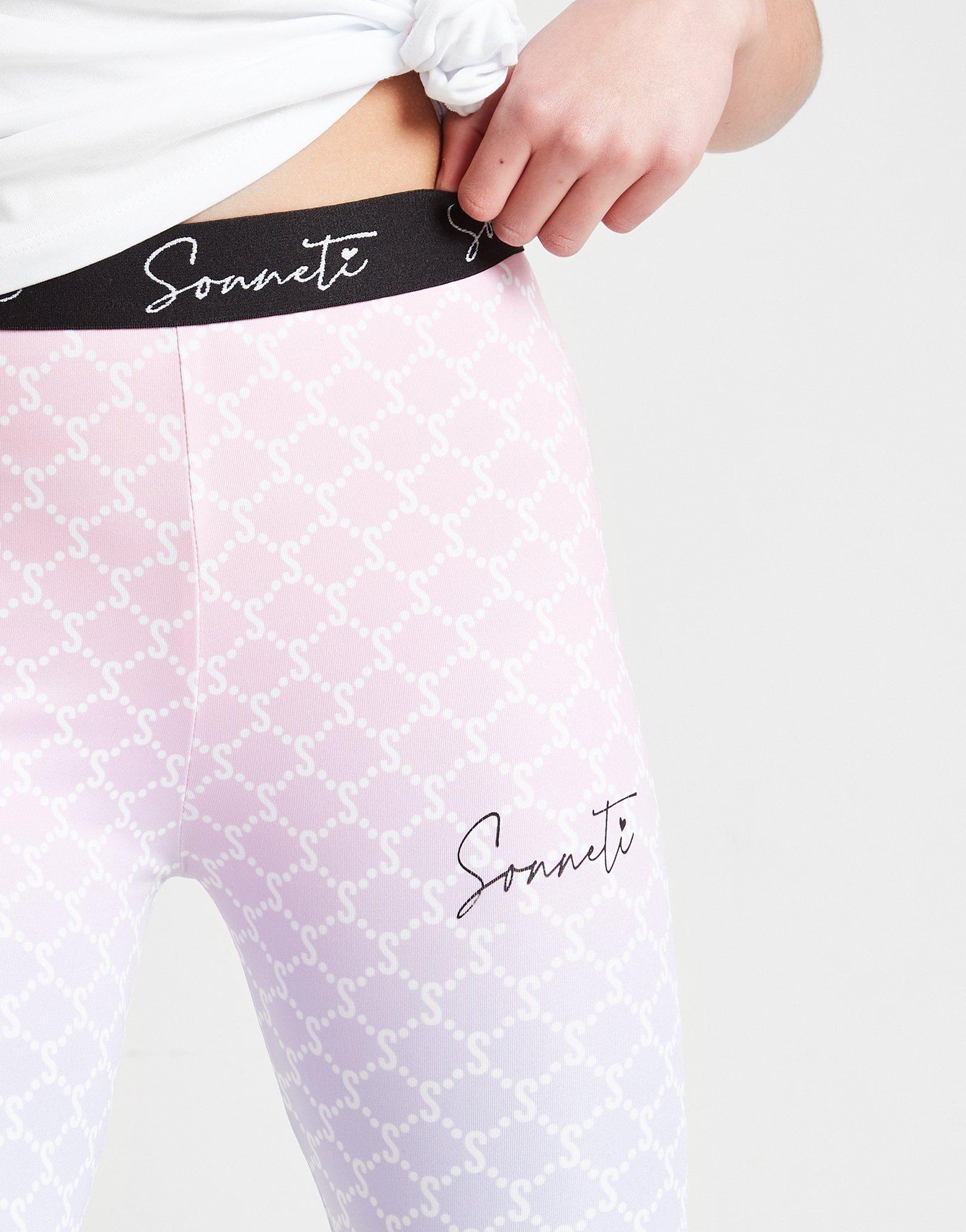 Sonneti Girls' Geometric Tie Dye Leggings Junior