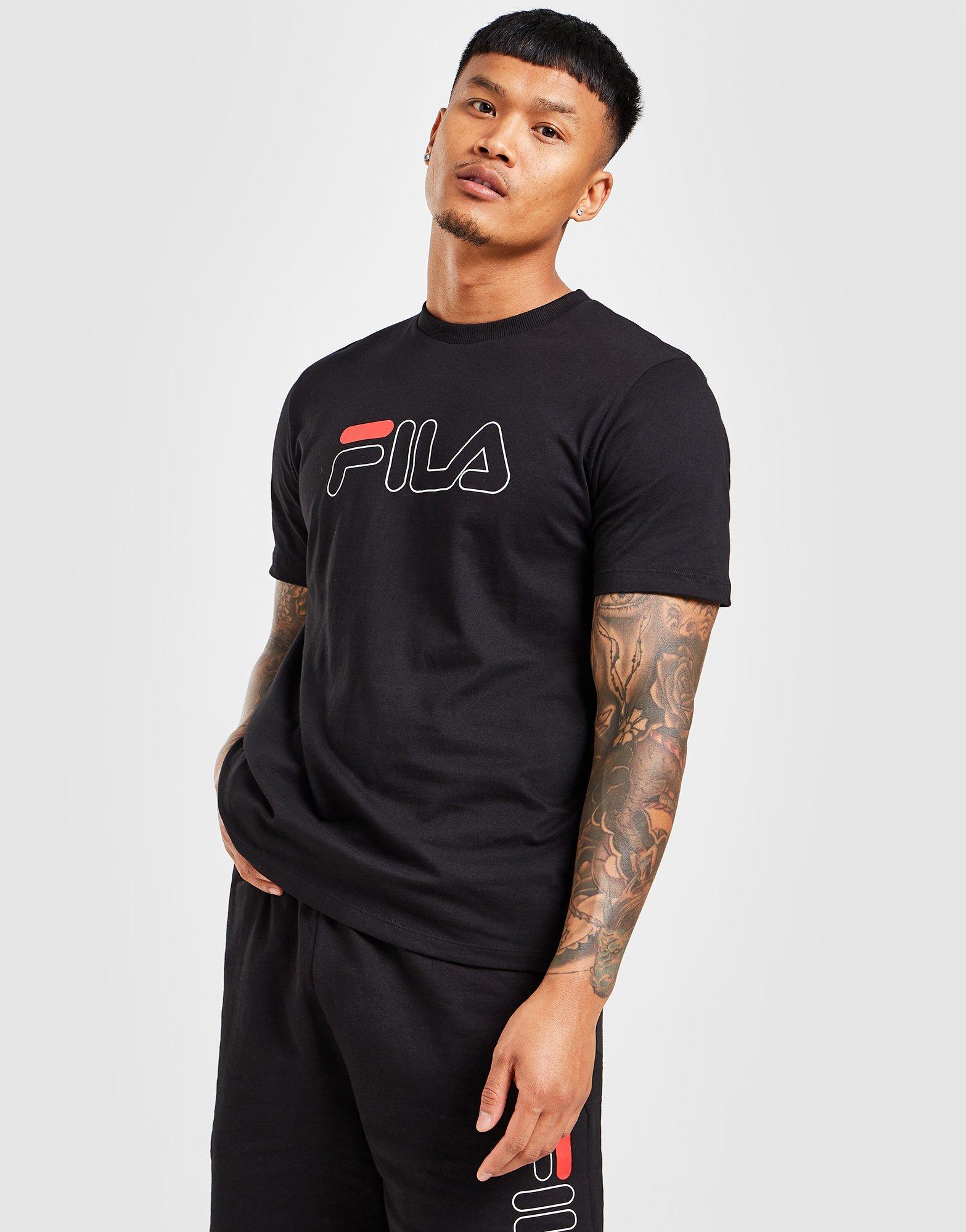 mens fila short set