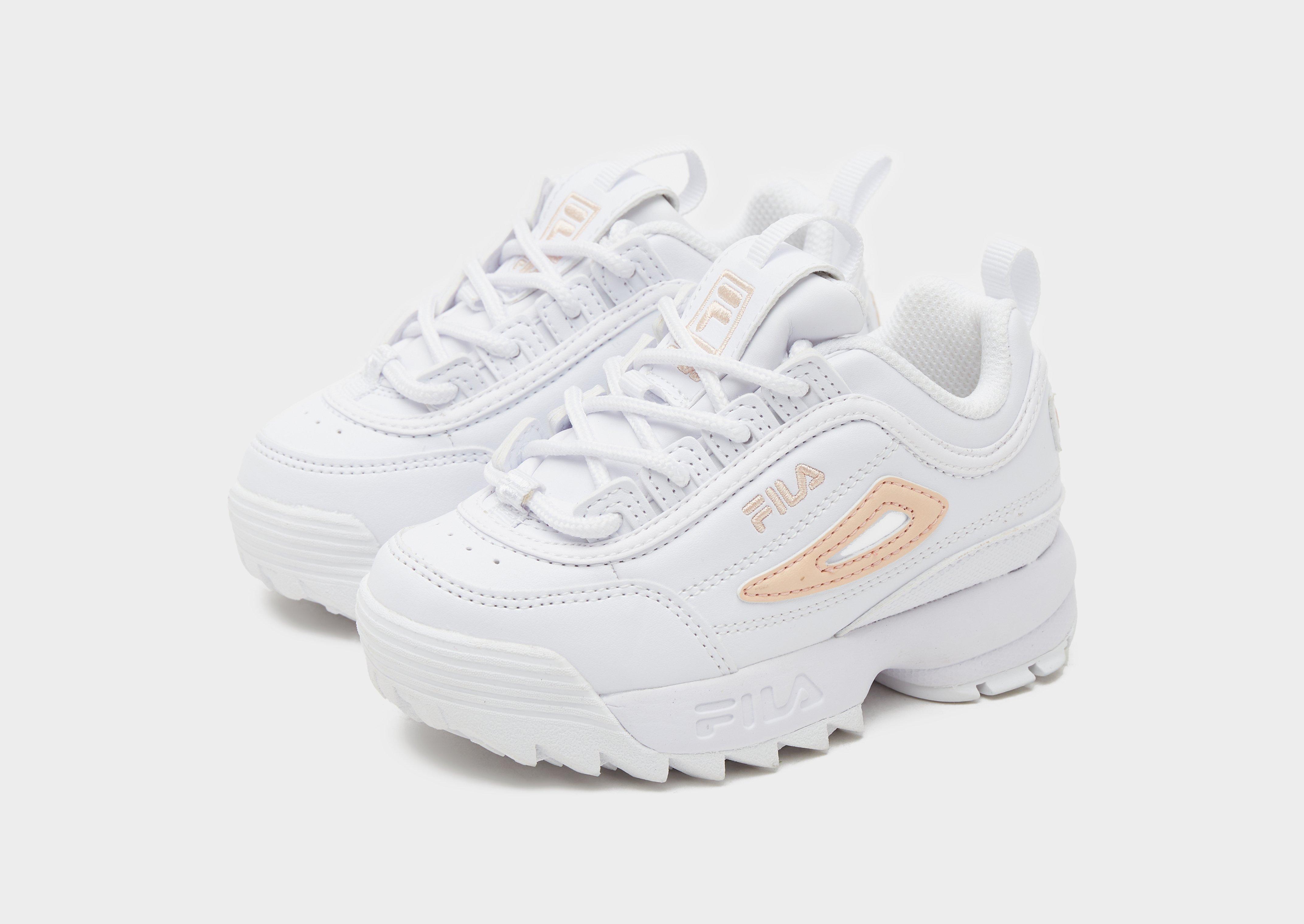 White Fila Disruptor II Women s JD Sports Global 52 OFF