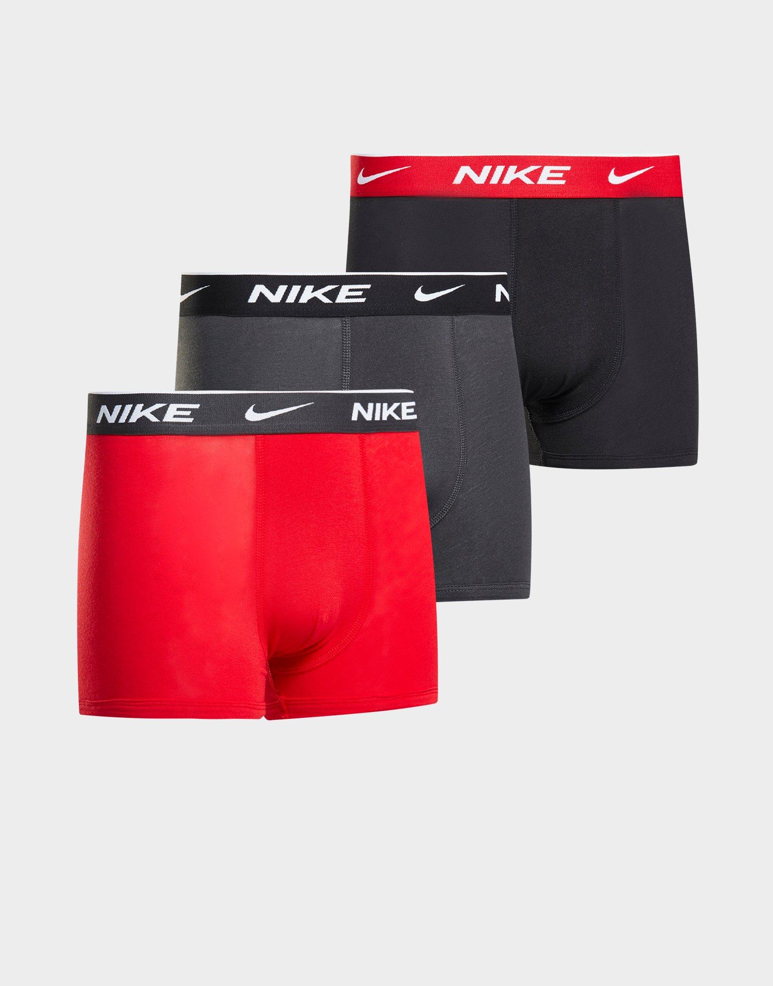 Black Nike 3-Pack Boxers Junior