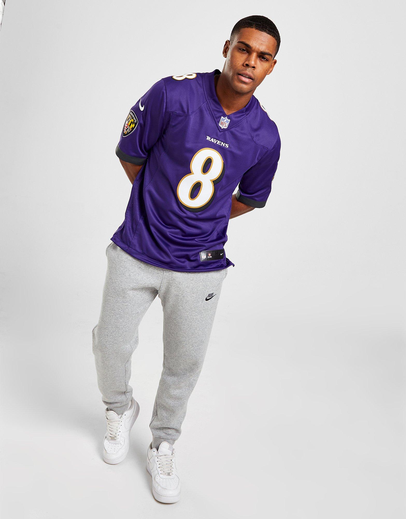 Lamar Jackson Baltimore Ravens Youth Player Max T-Shirt- Purple