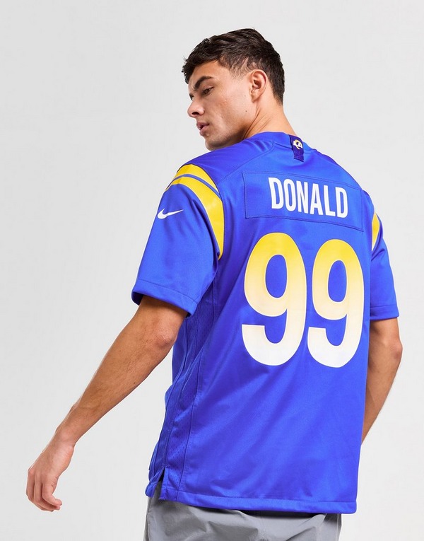 Tercero Estrella Digno Nike camiseta NFL LA Rams Donald #99 en Azul | JD Sports España