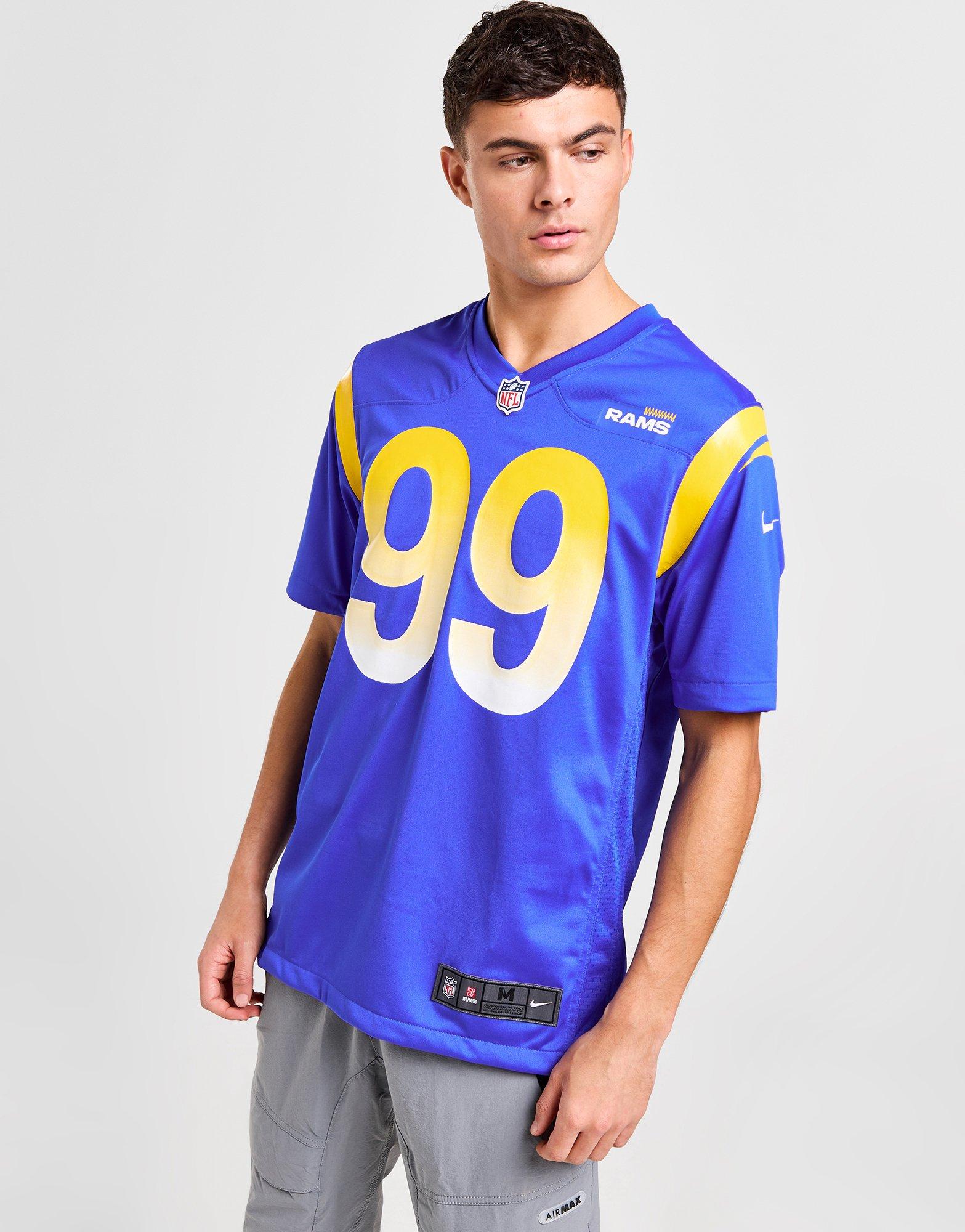 Buy the Nike NFL Men Blue #99 Donald LA Rams Jersey L