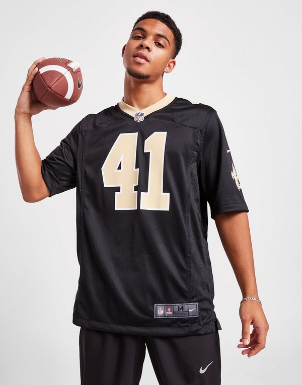 Black Nike NFL New Orleans Saints Kamara #41 Jersey