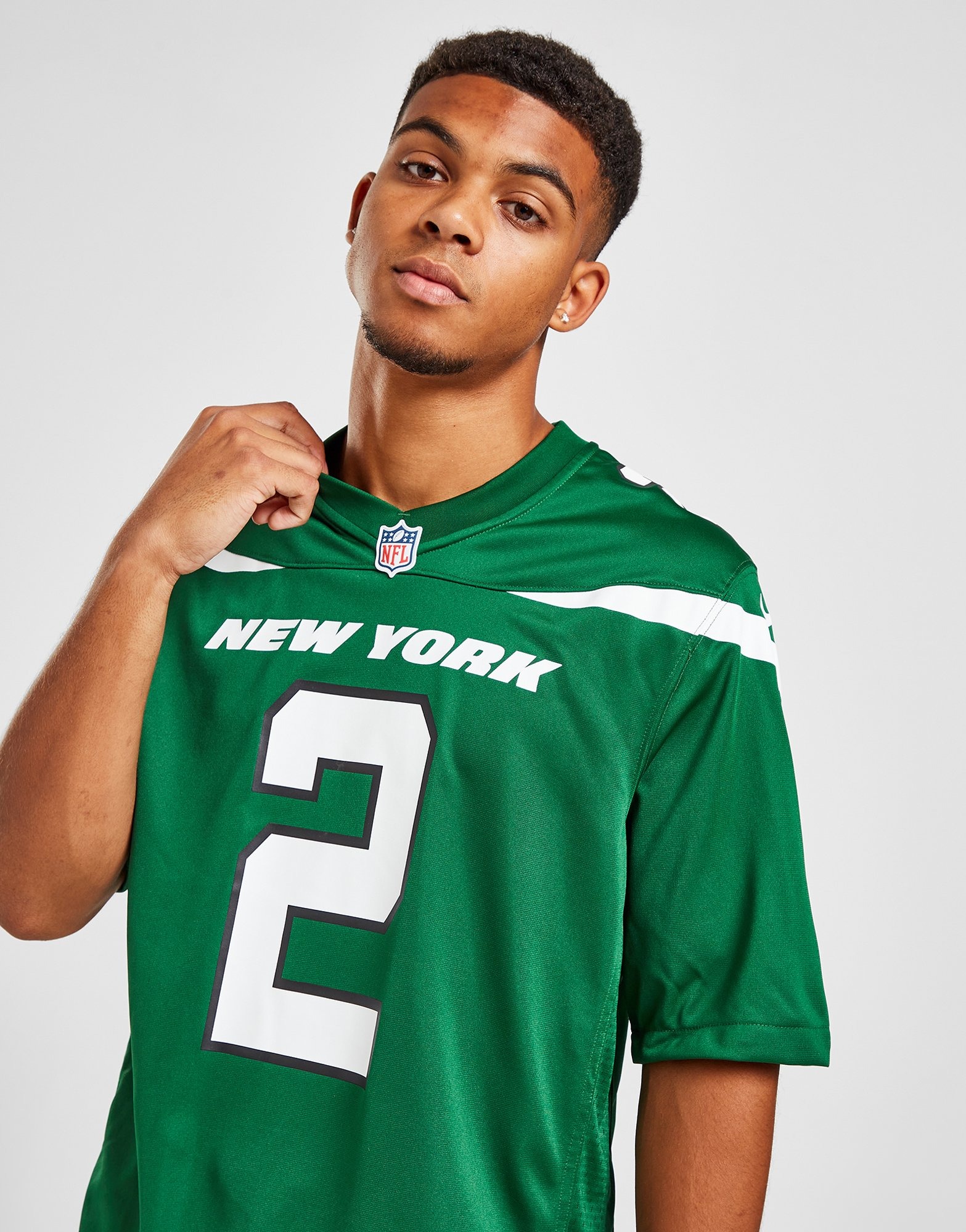 Green Nike NFL New York Jets Wilson #2 Jersey