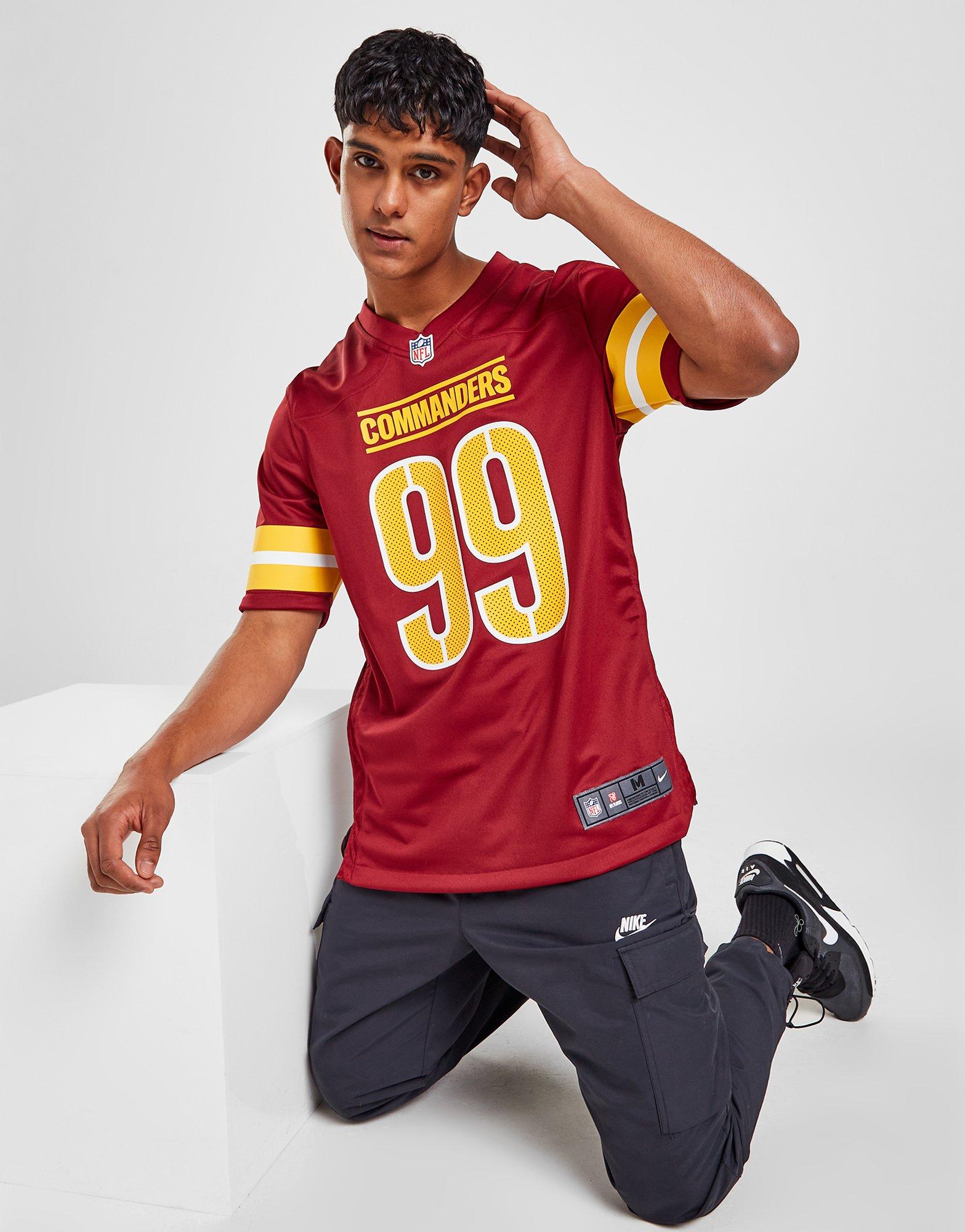 Red Nike NFL Washington Commanders Young #99 Jersey - JD Sports Ireland