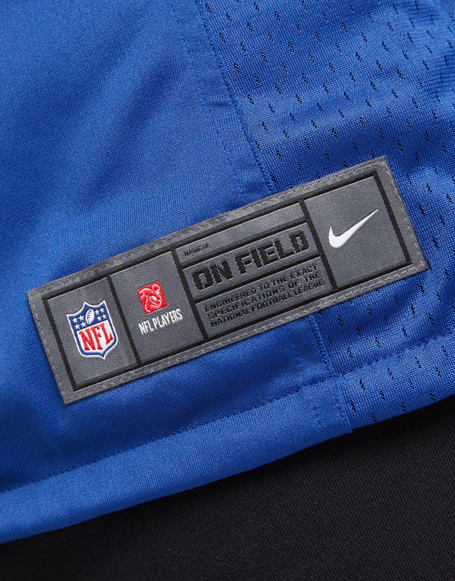 Blue Nike NFL New York Giants Barkley #26 Jersey Junior