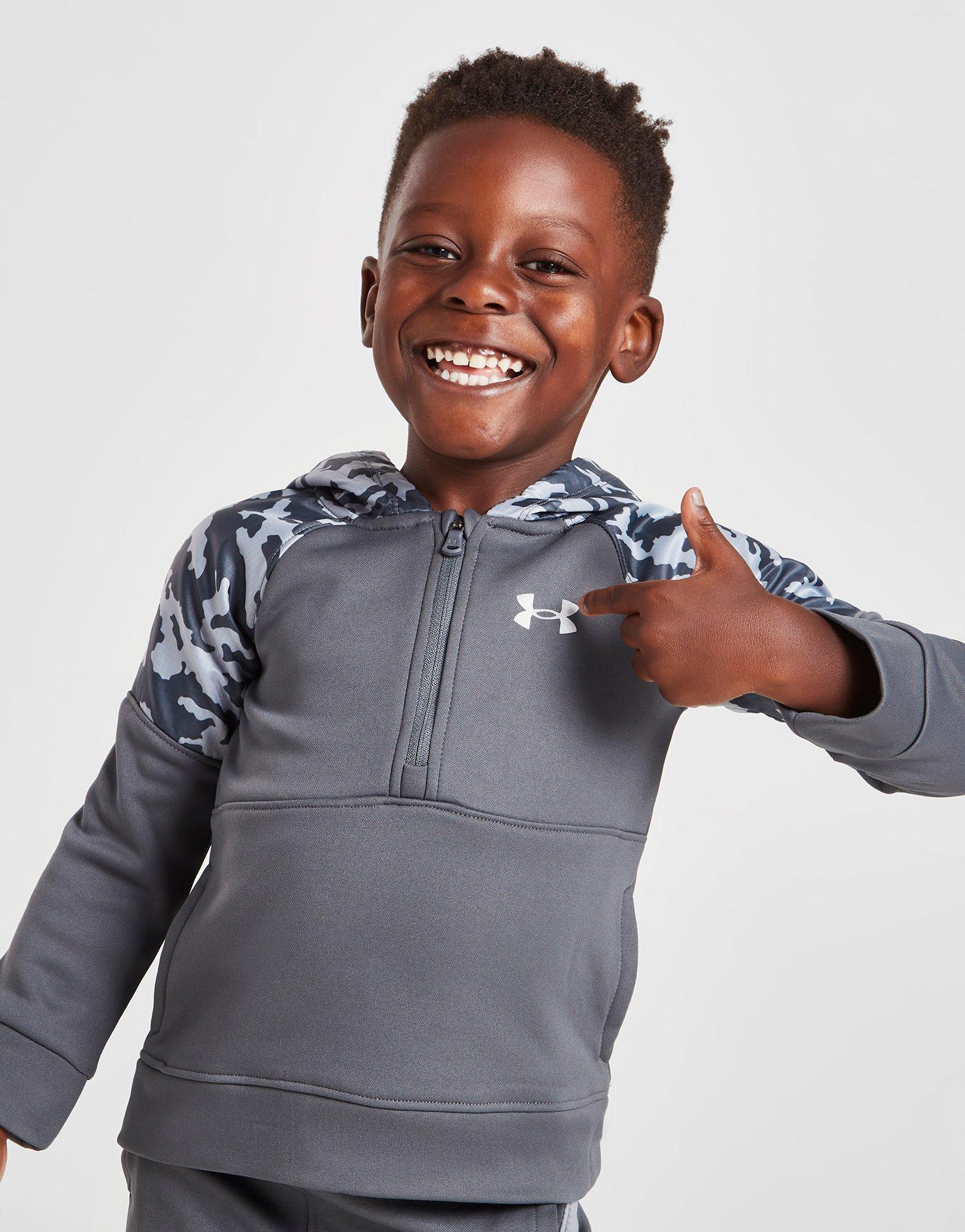 Under Armour UA Armour Fleece Camo 1/4 Zip Tracksuit Infant