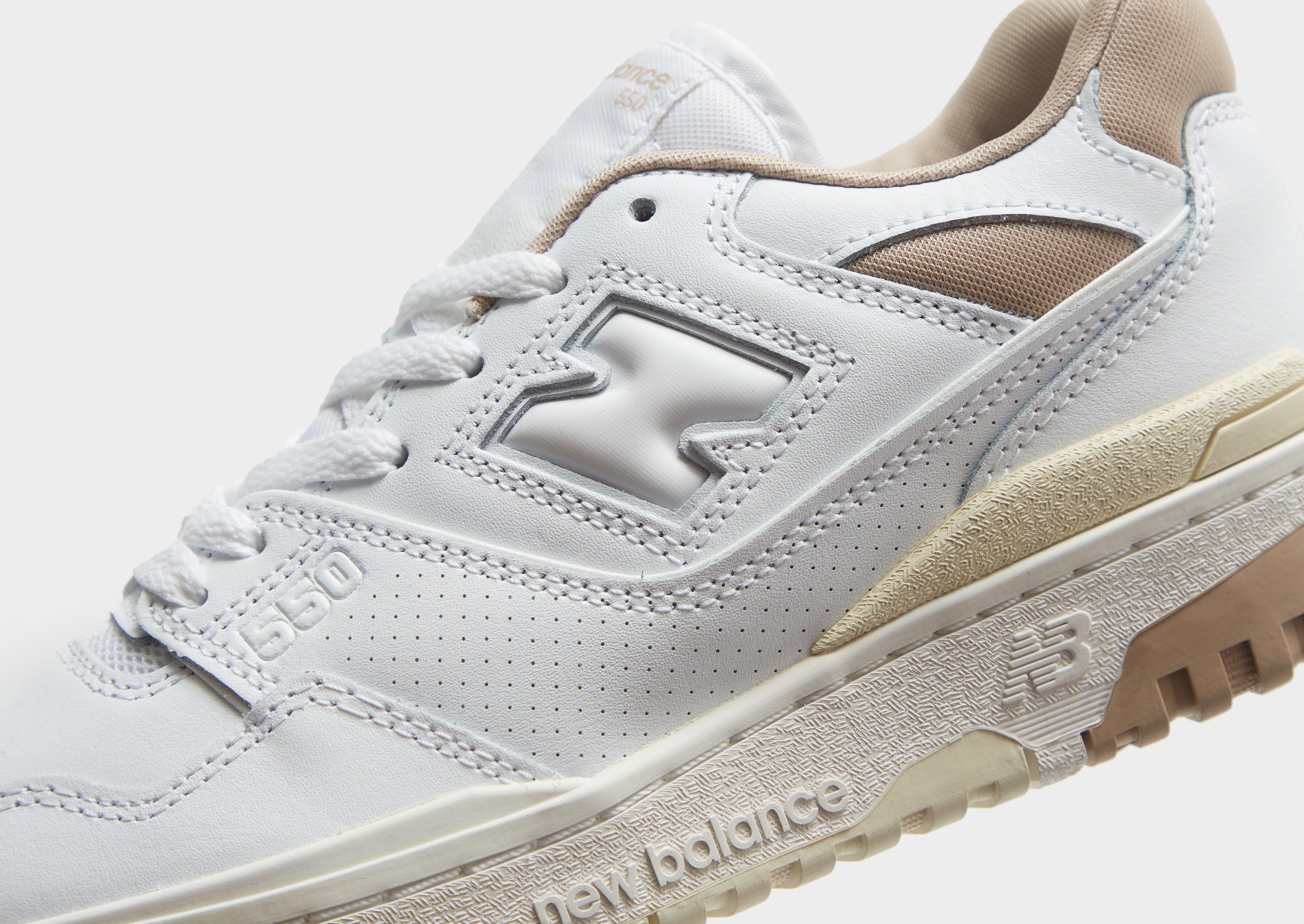 White New Balance 550 Women's - JD Sports Singapore