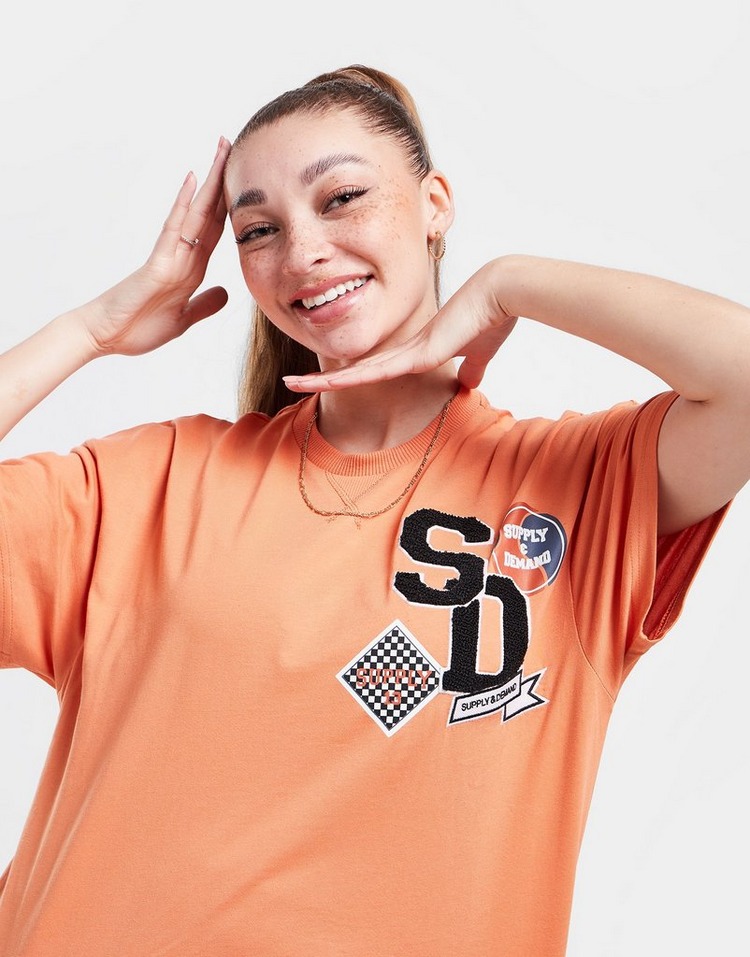 Supply & Demand Badge Boyfriend T-Shirt